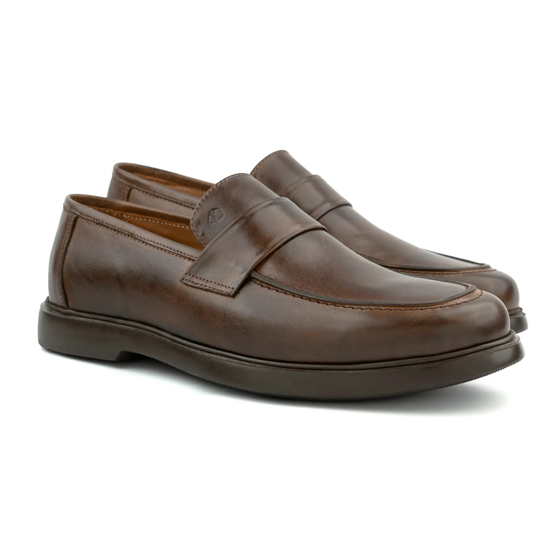 CHAUSSURE HOMME EN CUIR – F04 MARRON234