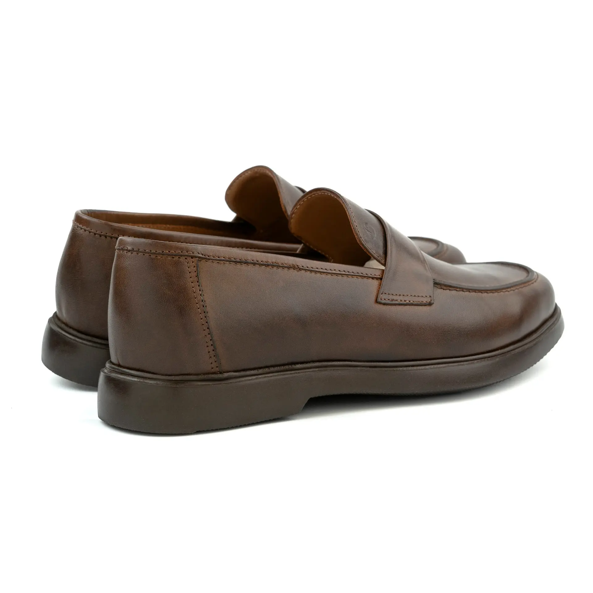 CHAUSSURE HOMME EN CUIR – F04 MARRON234