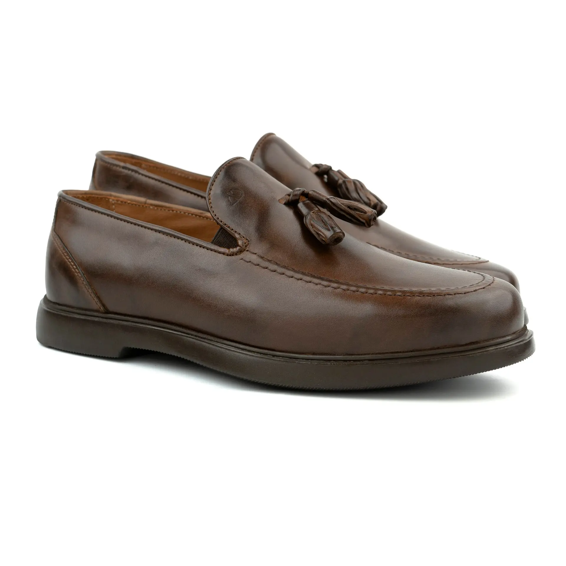 CHAUSSURE HOMME EN CUIR – F06 MARRON234