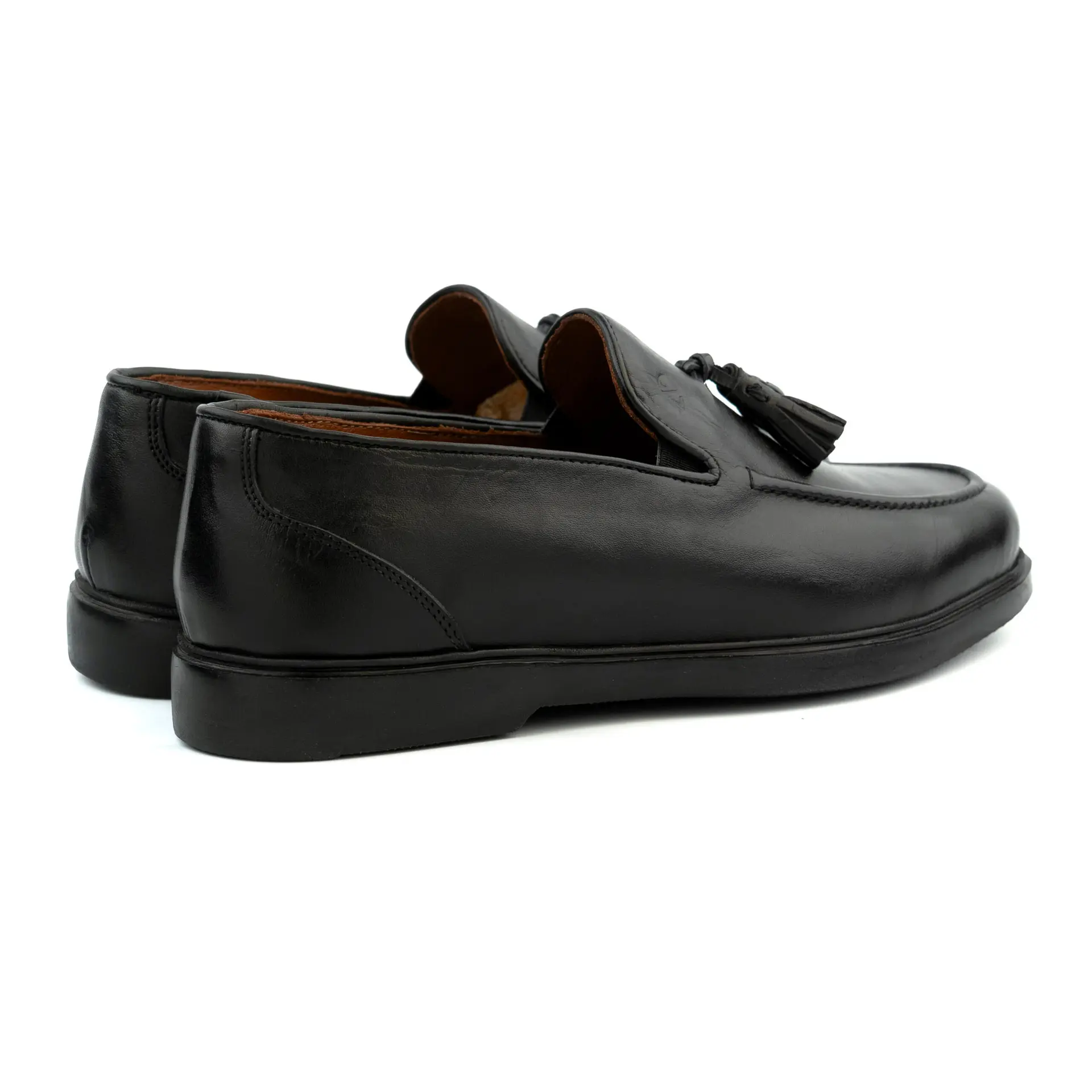 CHAUSSURE HOMME EN CUIR – F06 NOIR