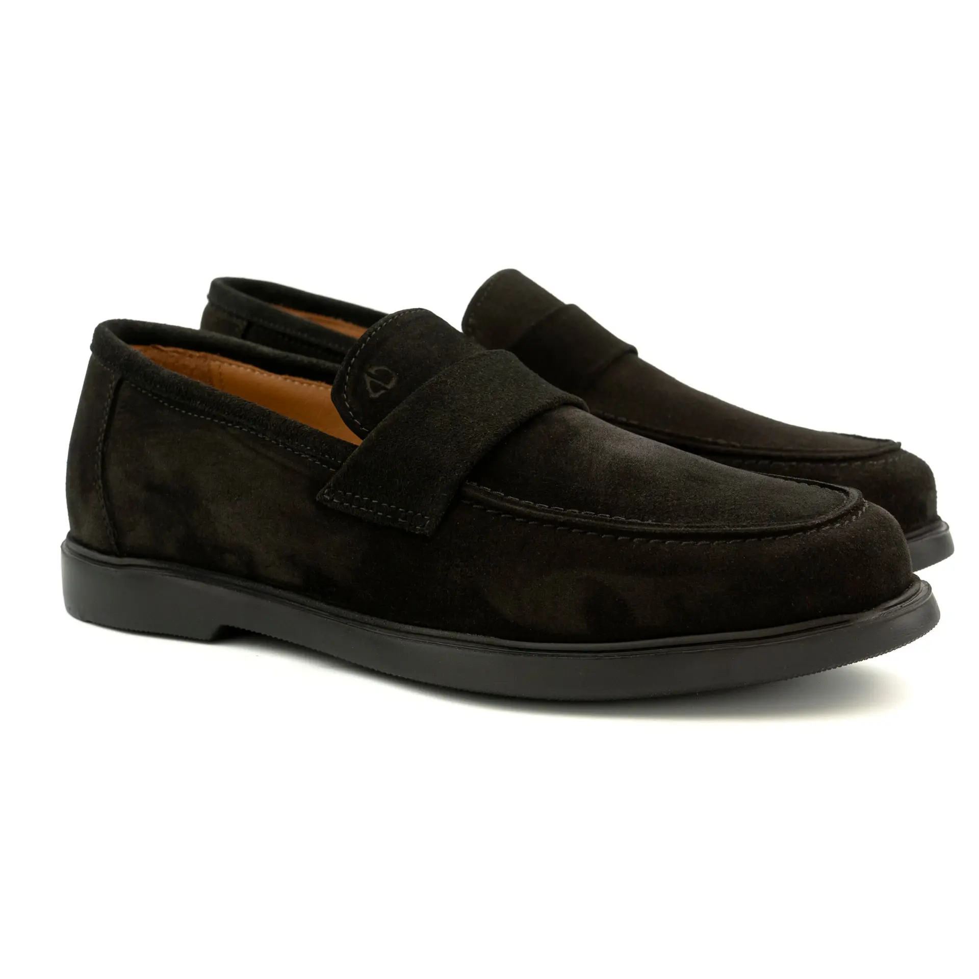 Men's Shoe – F04 Black Suede