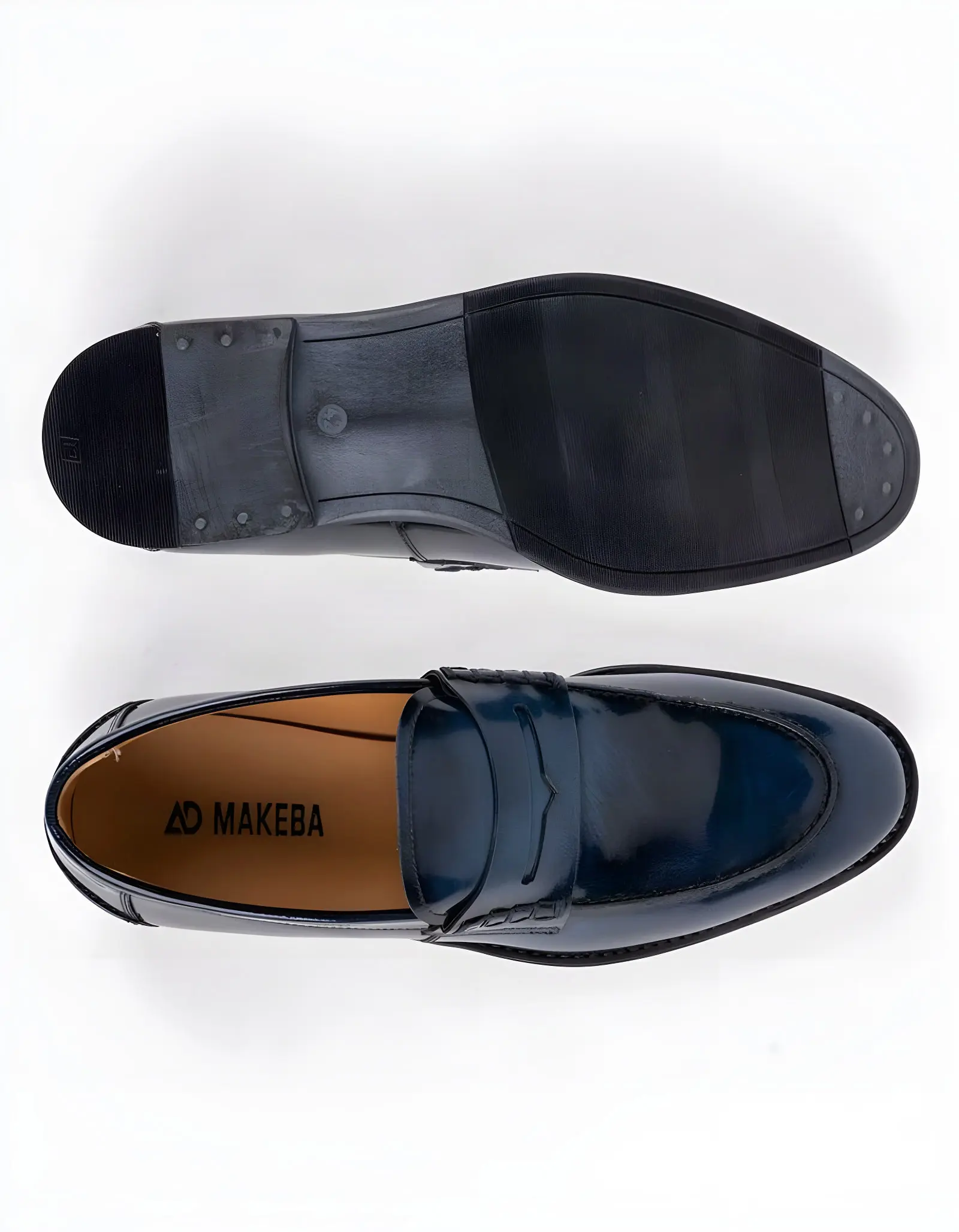 Chaussures en cuir Carlo – CH07 Bleu