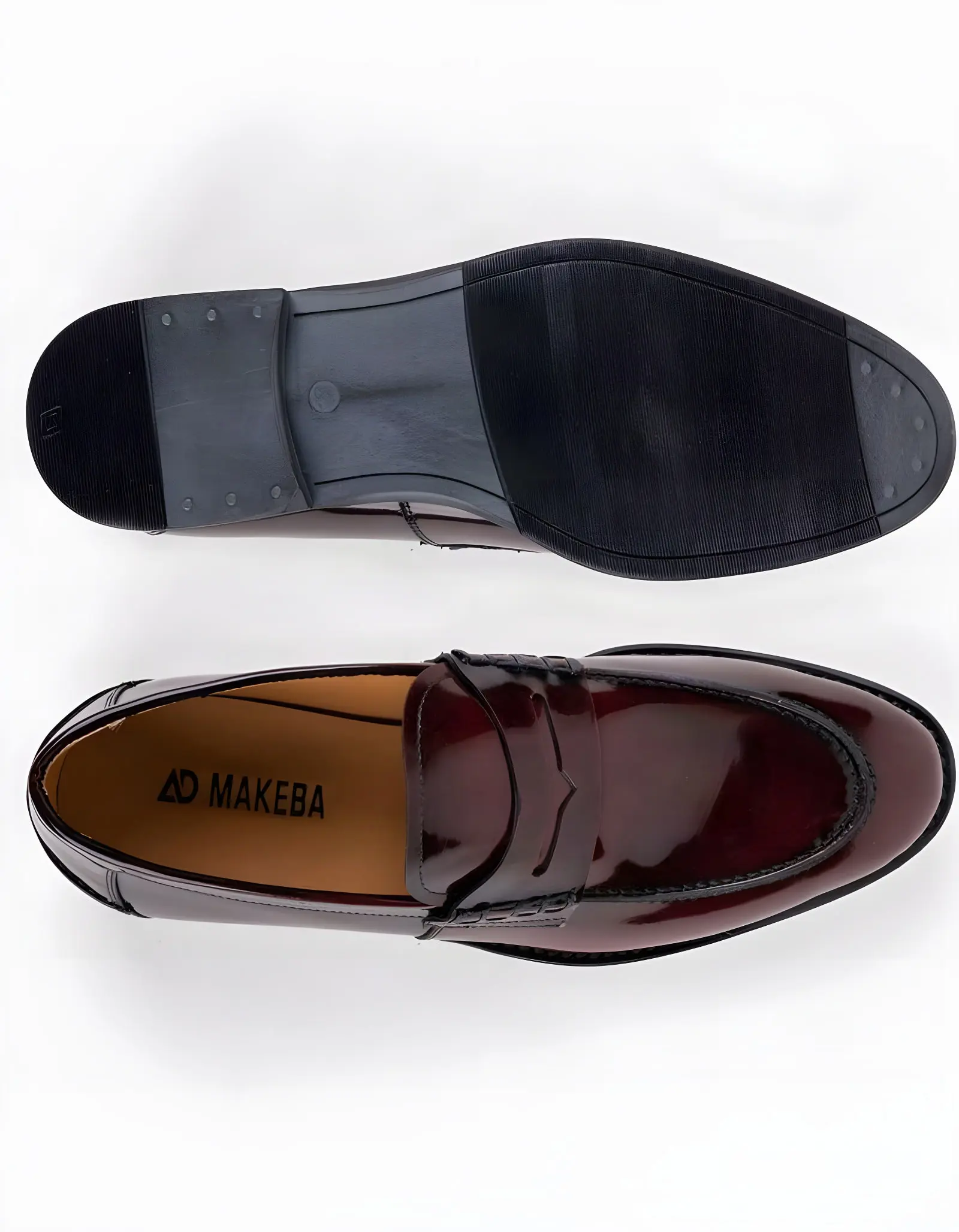 Chaussures en cuir Carlo – CH07 Bordeaux