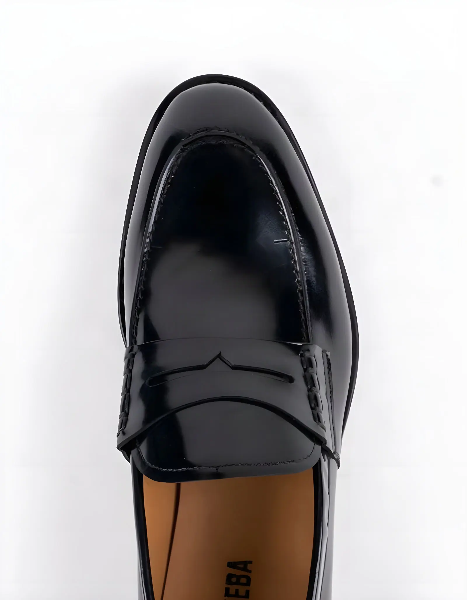 Chaussures en cuir Carlo – CH07 Noir Glacé