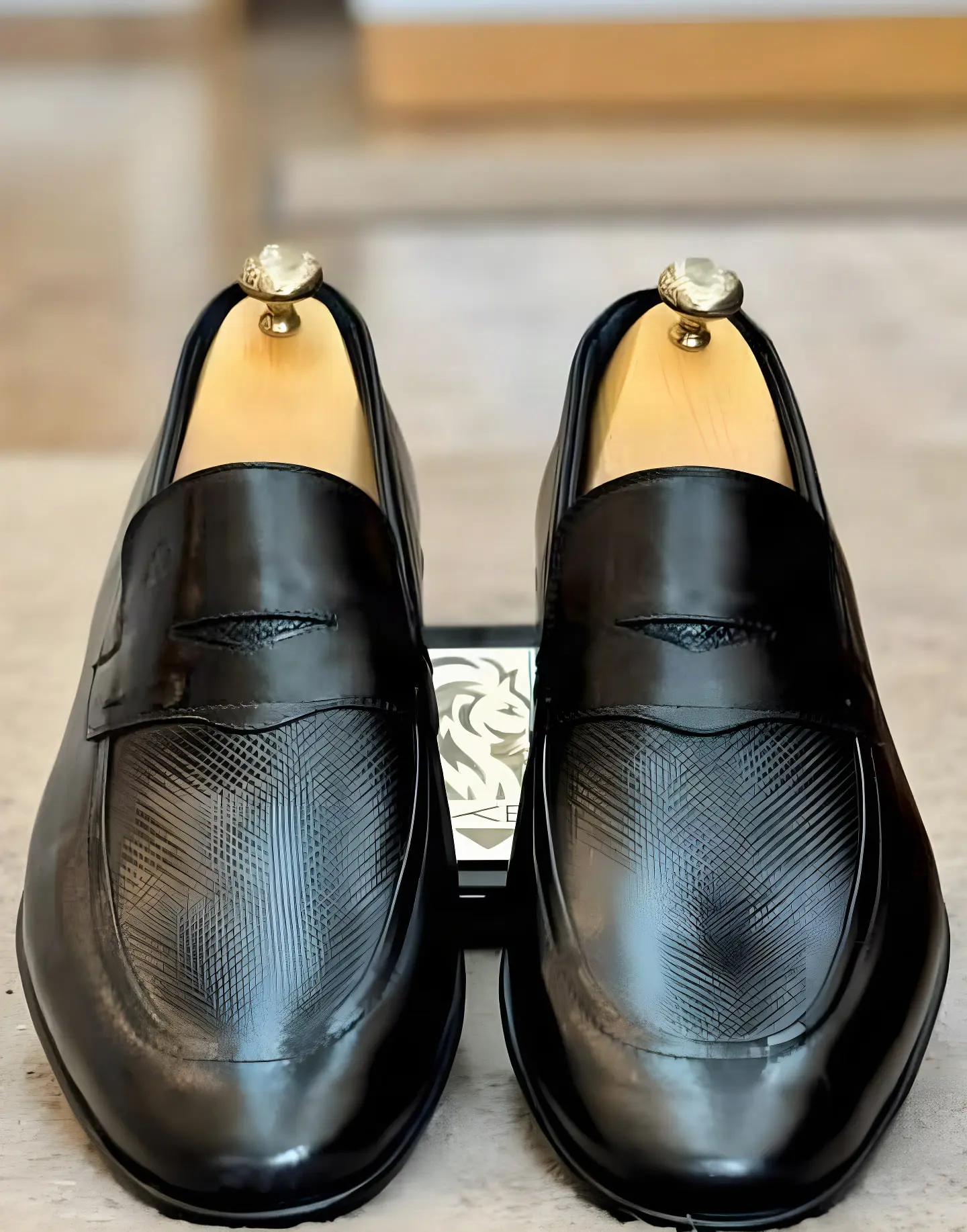 Chaussures en cuir – CLA30 NOIR