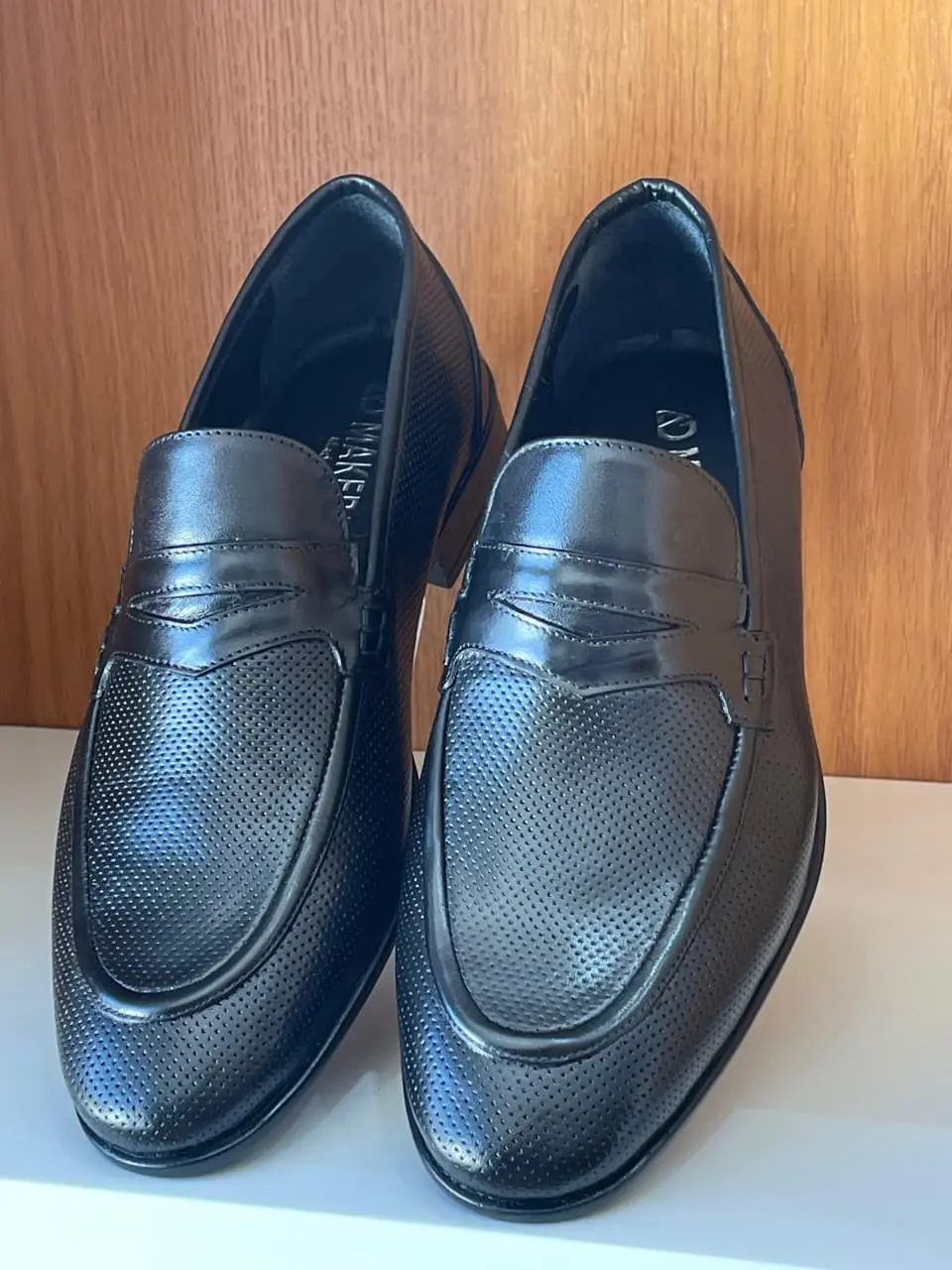 Chaussures en cuir – CLA31 NOIR
