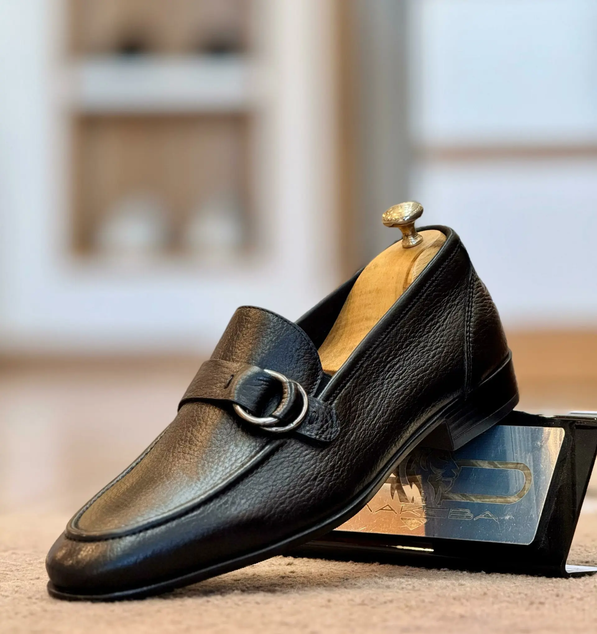 Chaussures en cuir – CLA90 Noir FALL