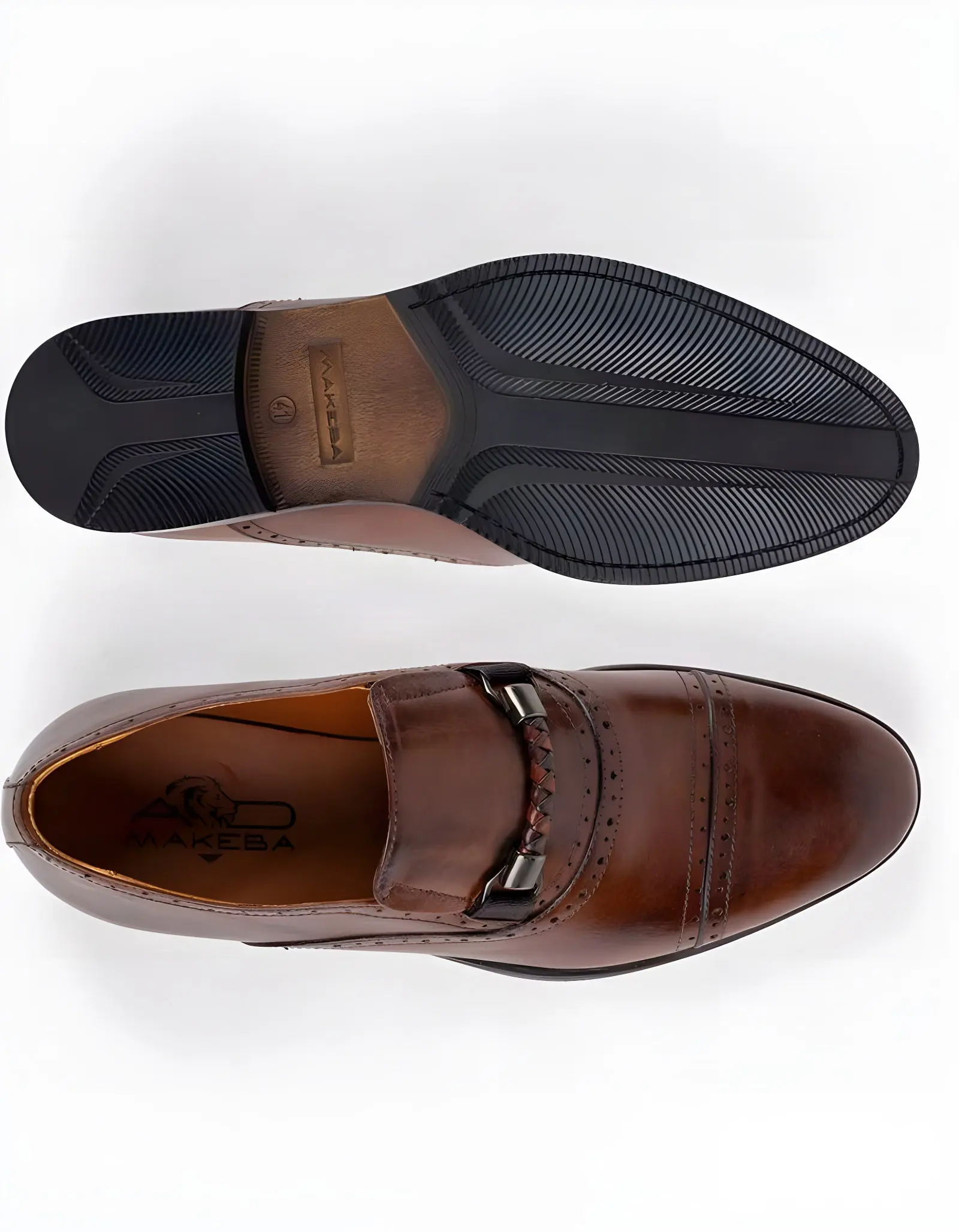 Chaussures en cuir Dante – DB01 Marron 290
