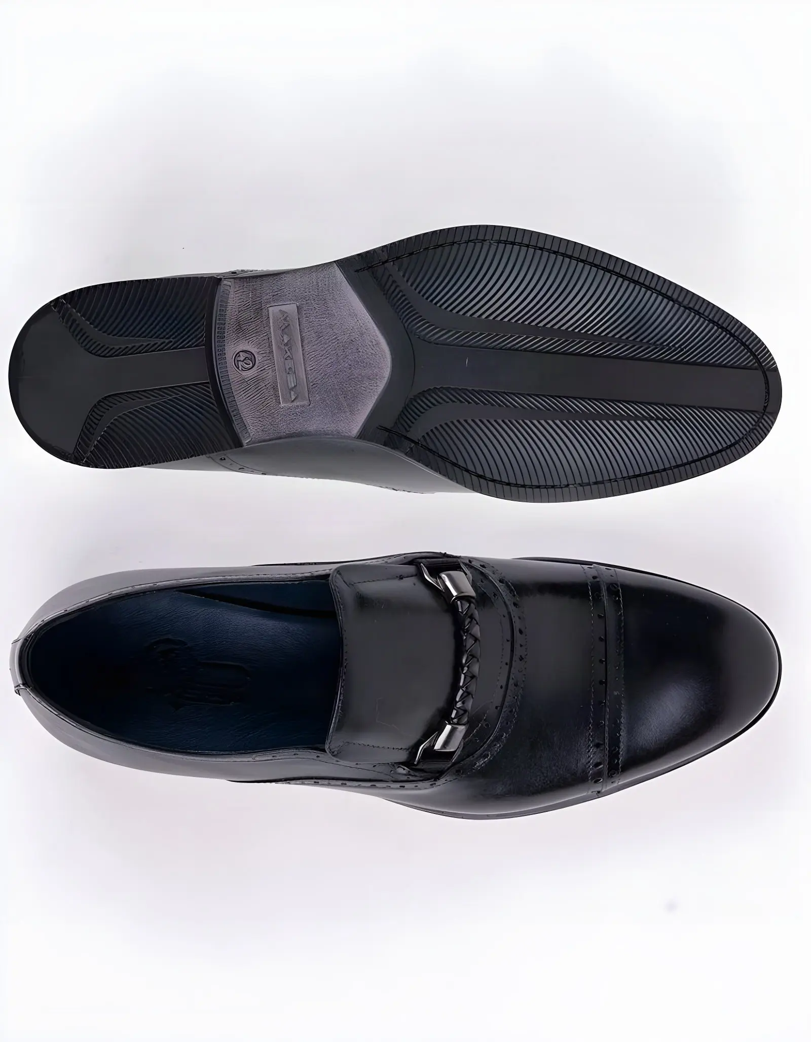 Chaussures en cuir Dante – DB01 Noir