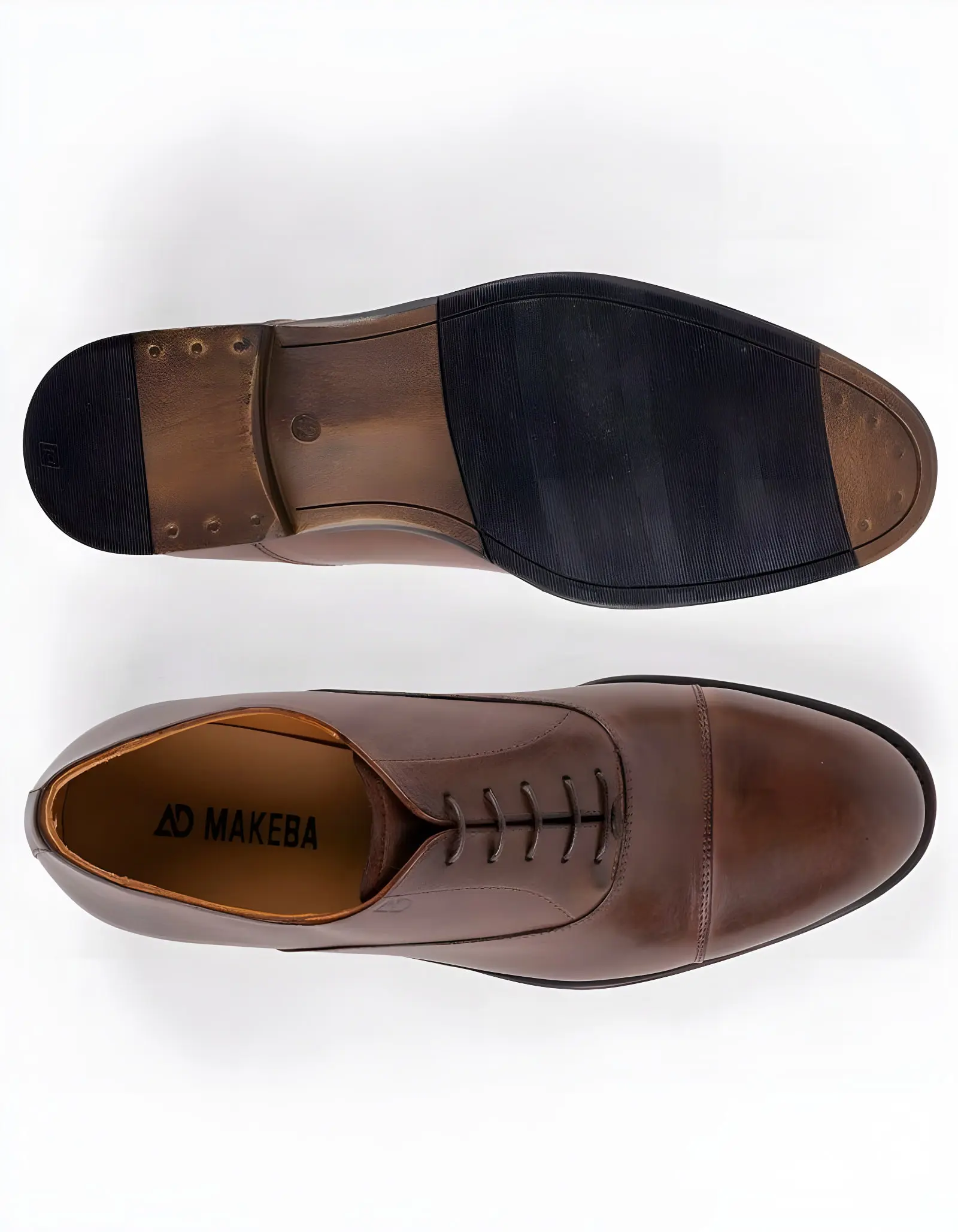 Chaussures en cuir Dante – DB08 Marron 290