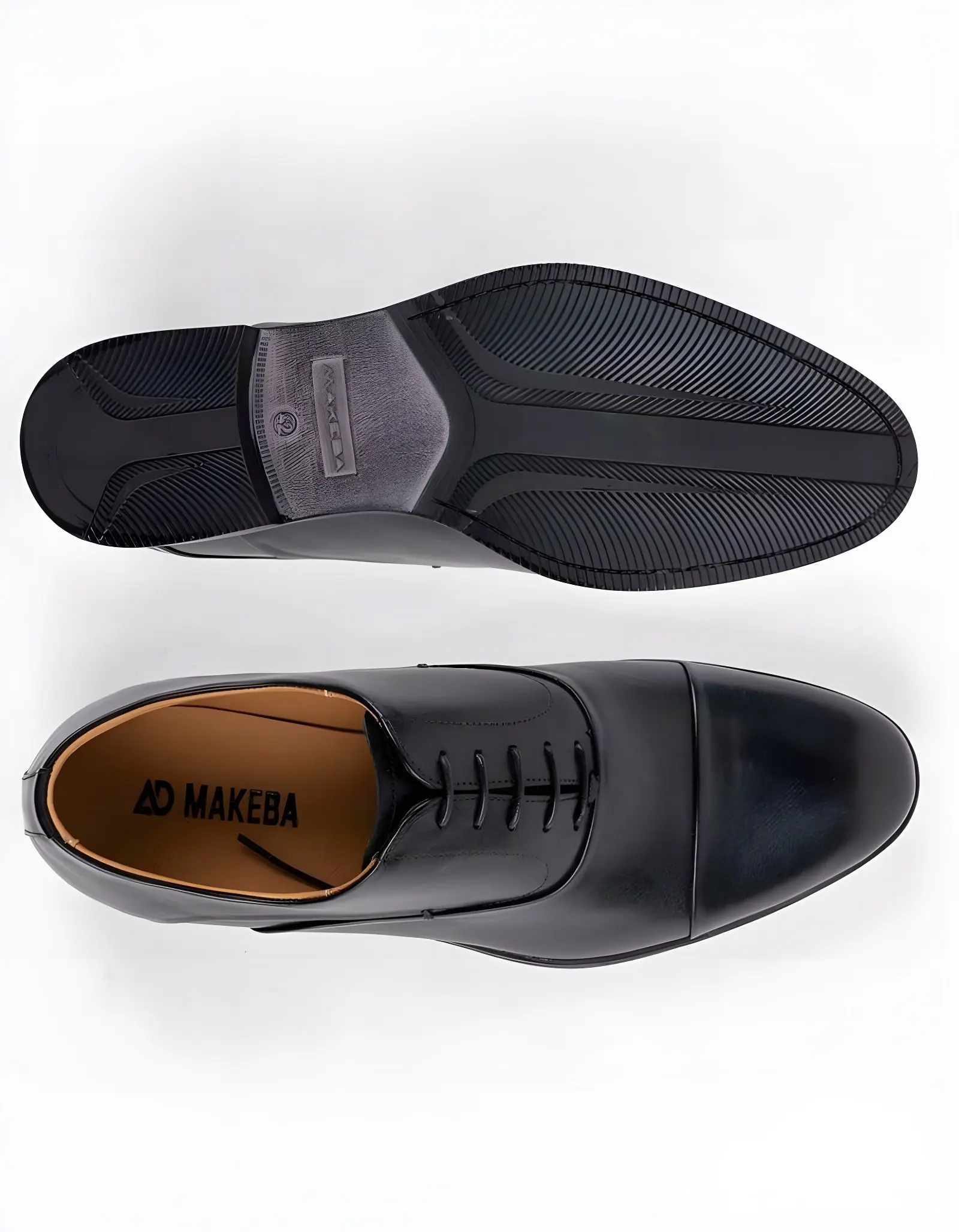 Chaussures en cuir Dante – DB08 Noir