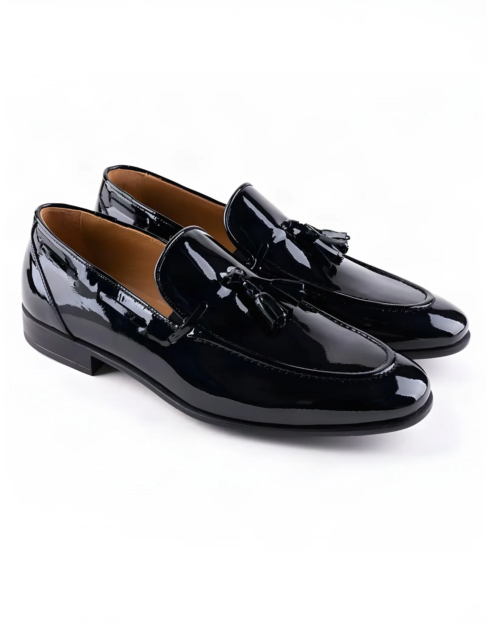 Chaussures en cuir Luca – CLA6 Vernis Noir