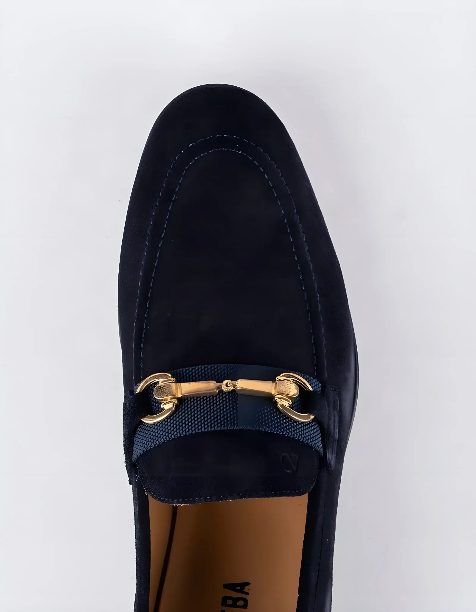 Chaussures en cuir Luca – CLA7 Daim Bleu