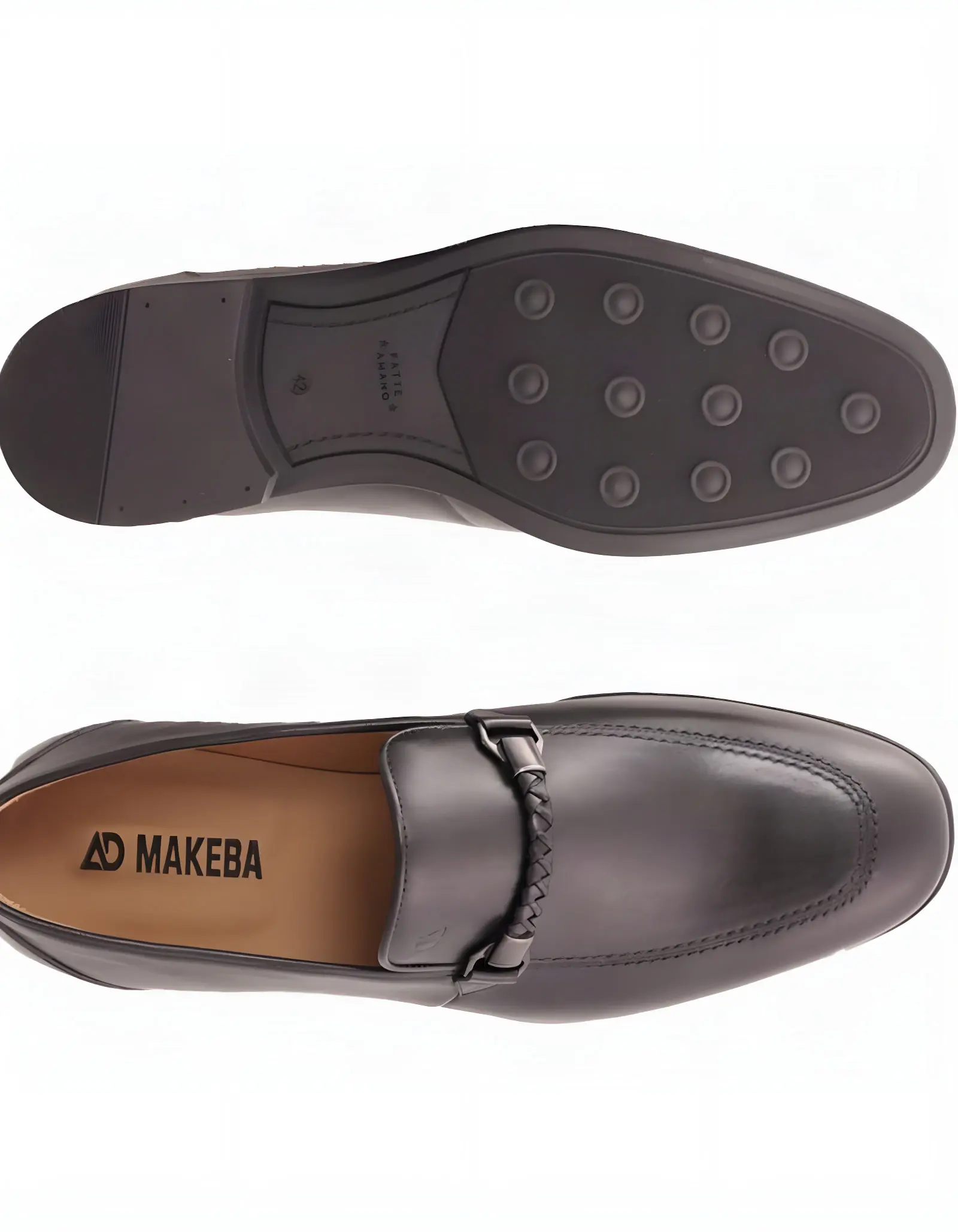 Chaussures en cuir Otto – 8711 Noir