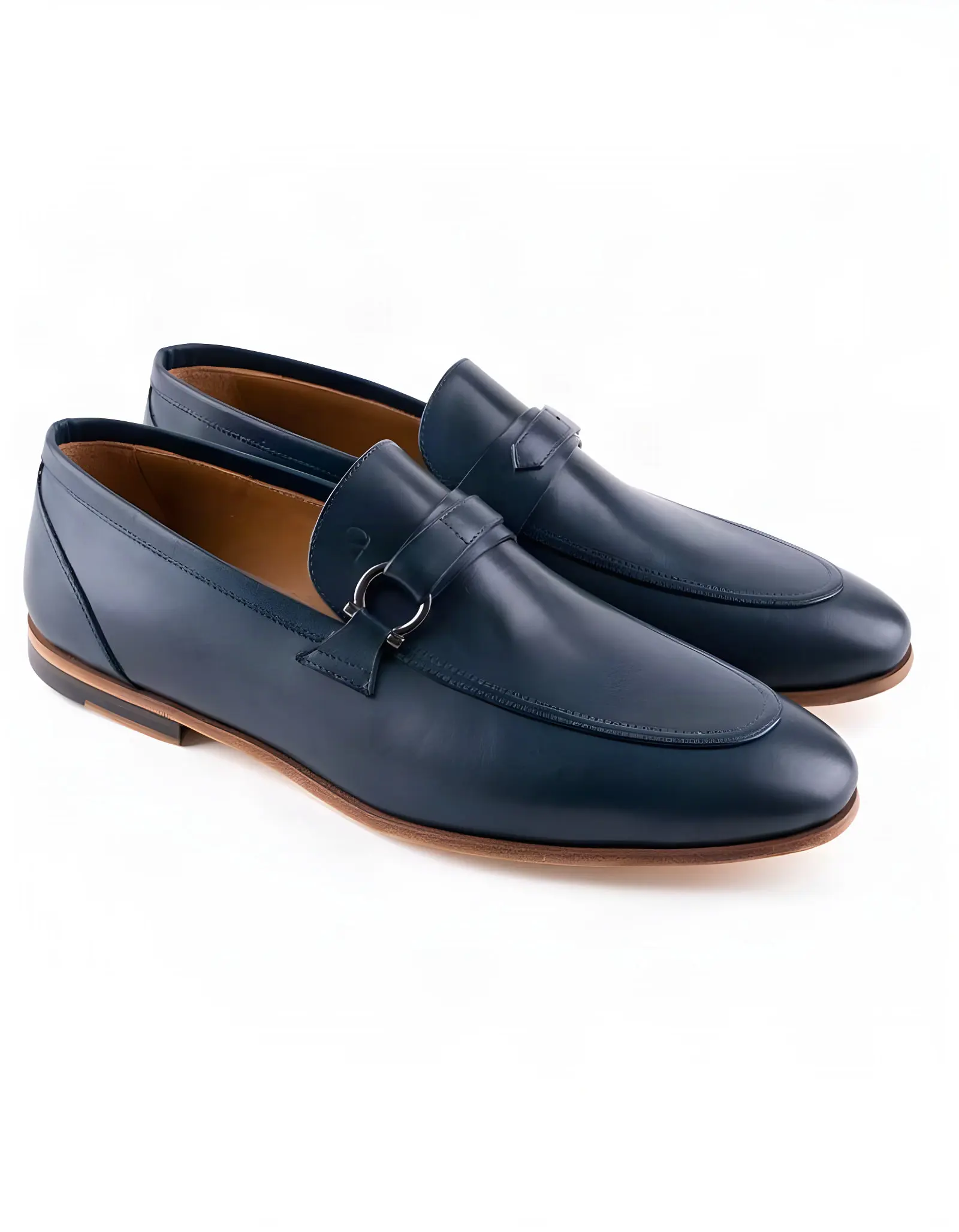 Chaussures en cuir Santino – GC02 Bleu