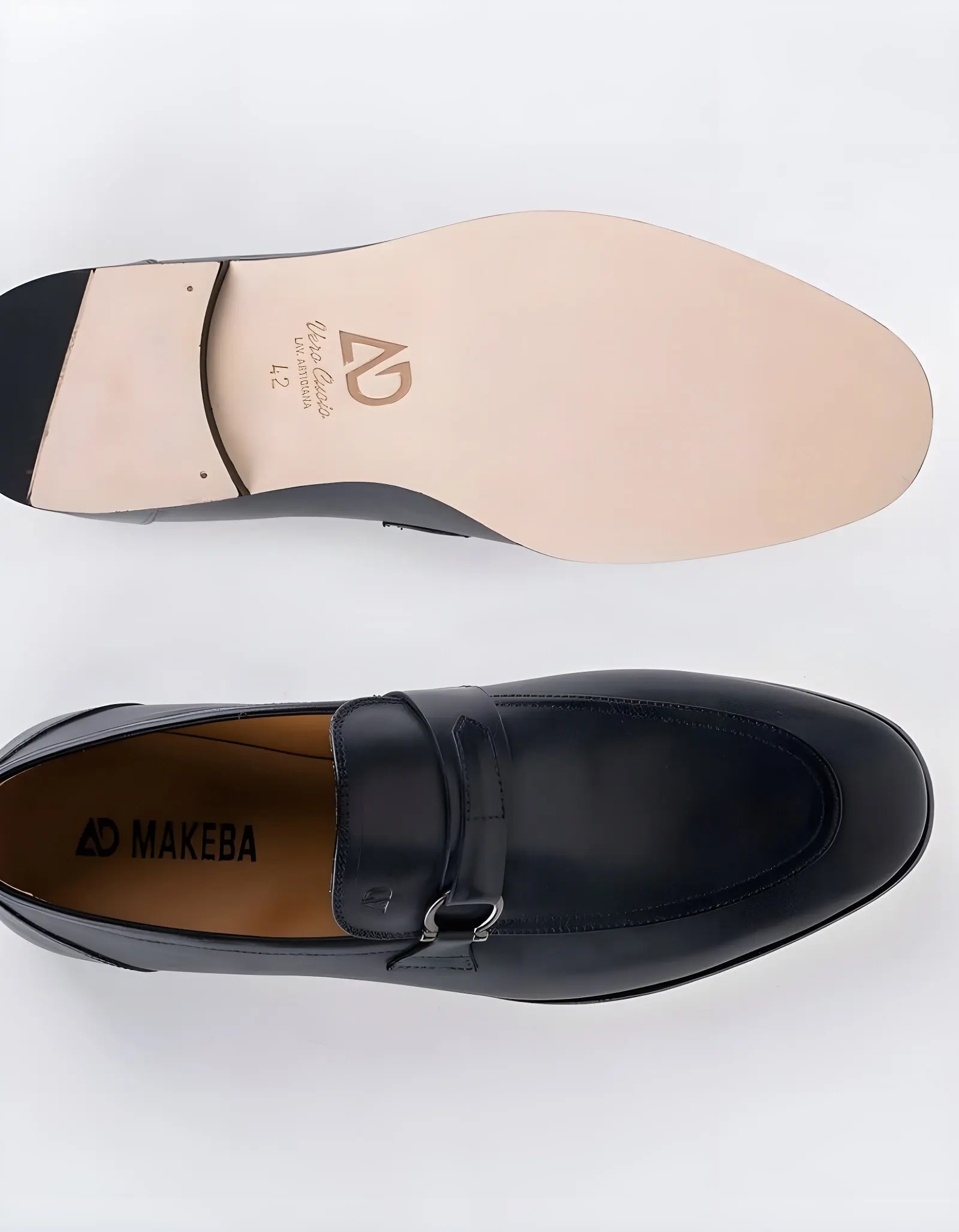 Chaussures en cuir Santino – GC02 Noir