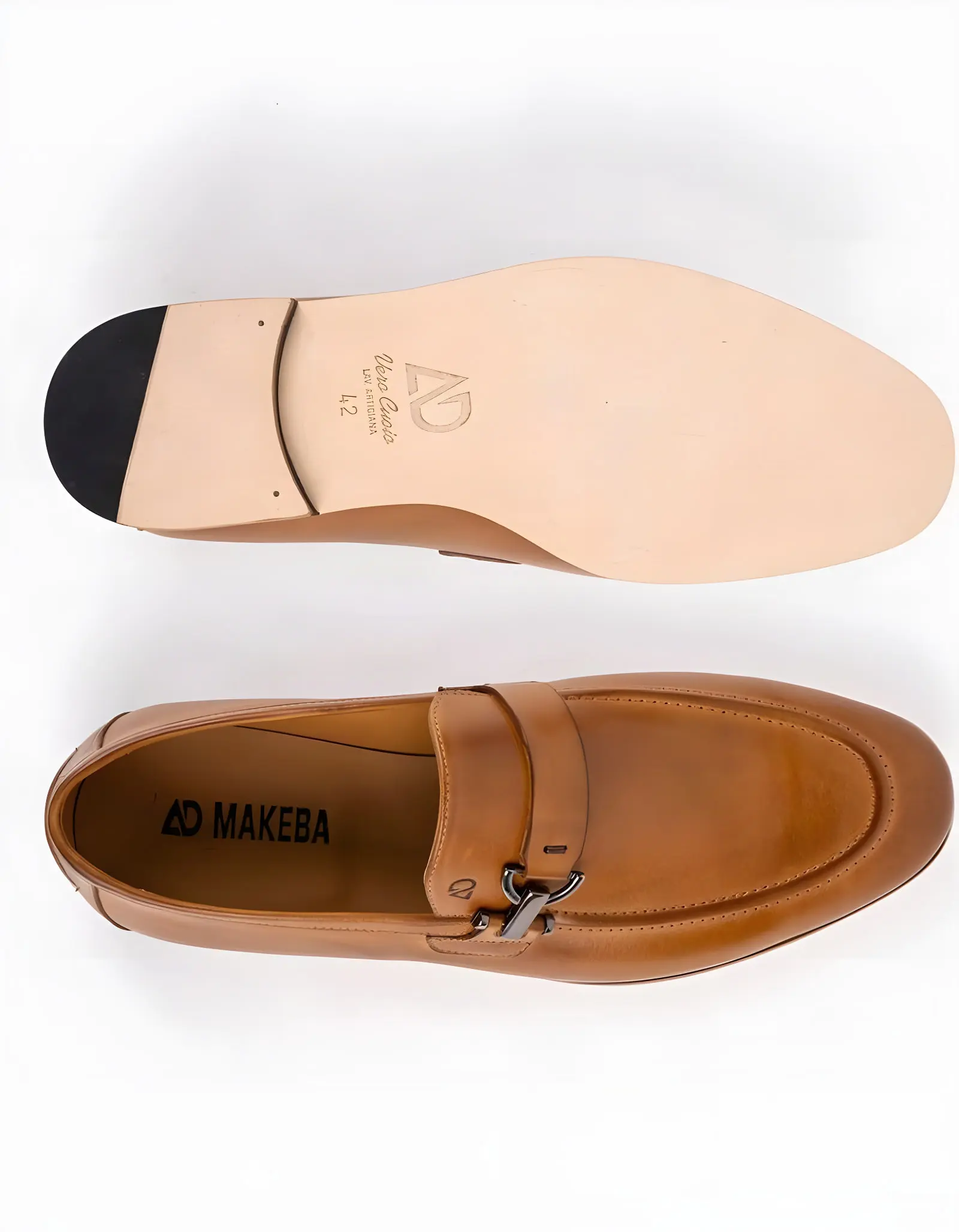 Chaussures en cuir Santino – GC04 Camel