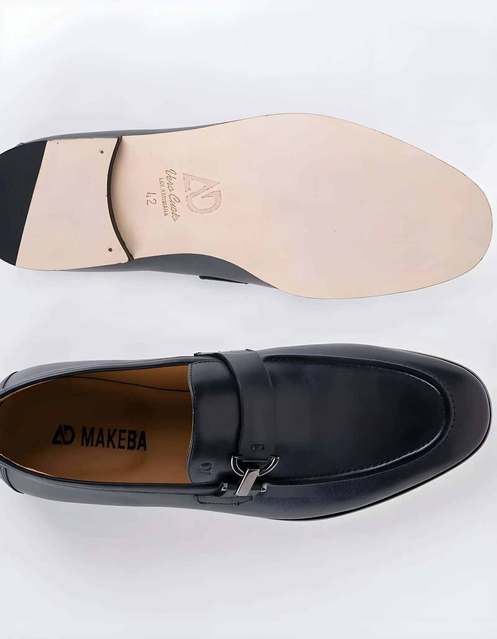 Chaussures en cuir Santino – GC04 Noir