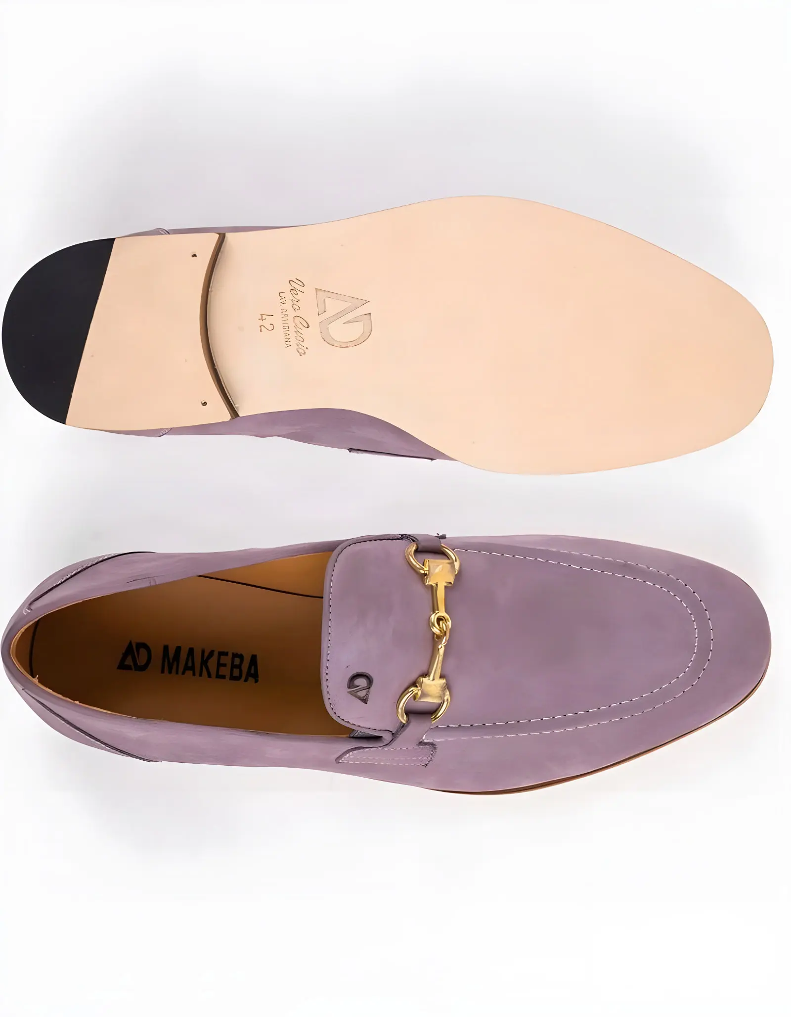 Chaussures en cuir Santino – GC06 Mauve