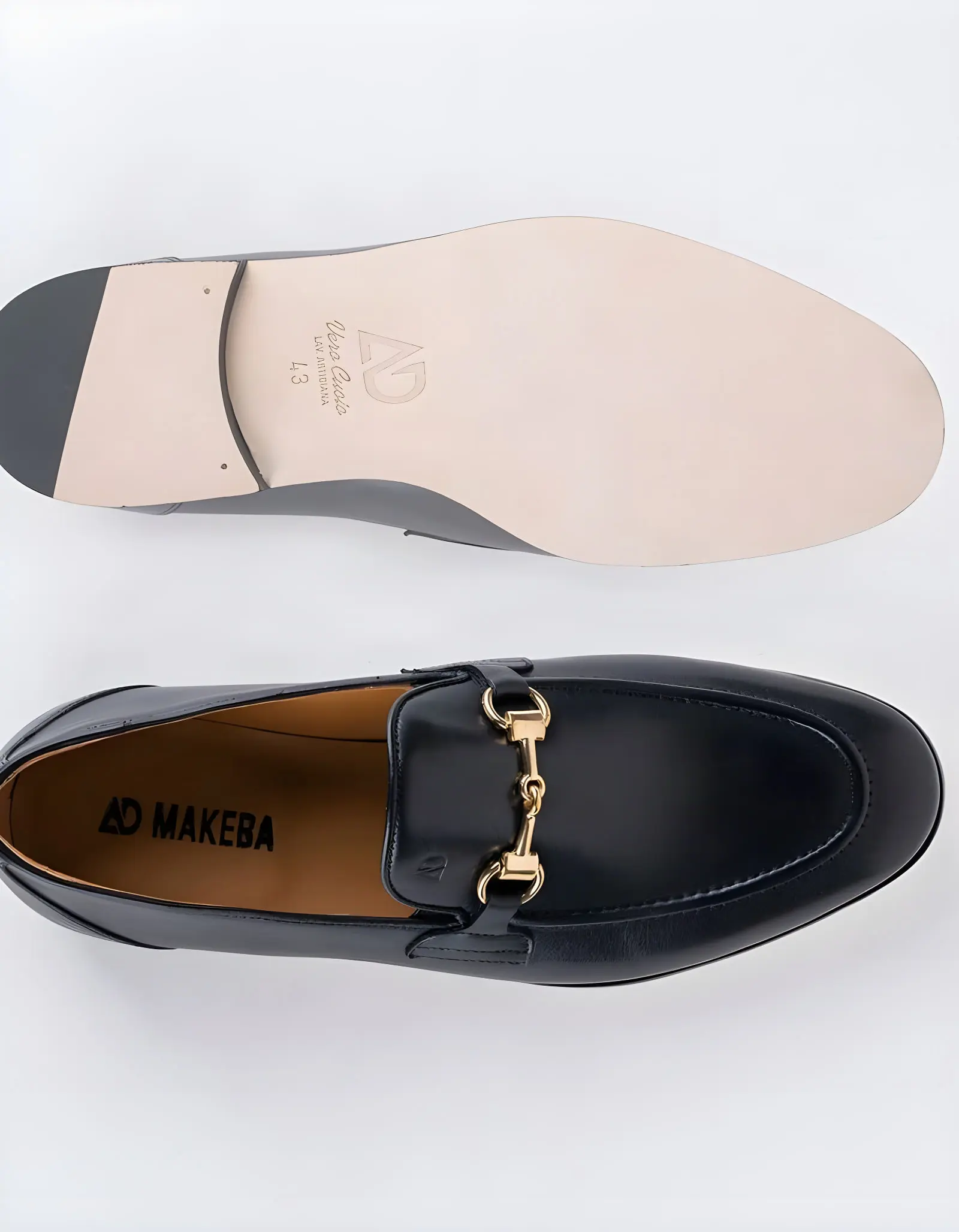 Chaussures en cuir Santino – GC06 Noir