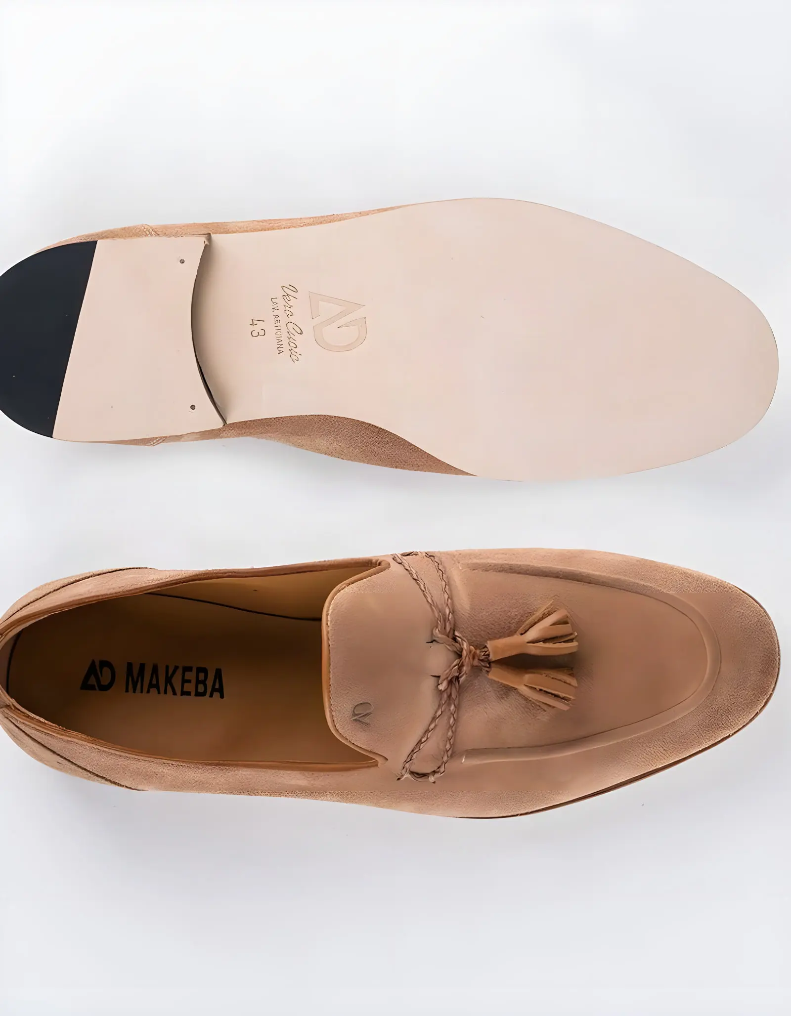 Chaussures en cuir Santino – GC07 Beige