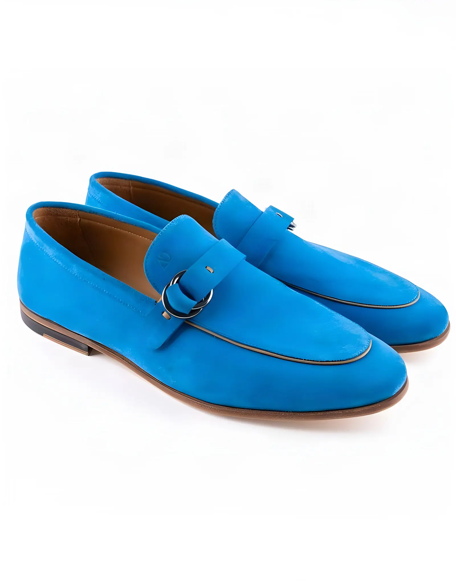 Chaussures en cuir Santino – GC09 Bleu