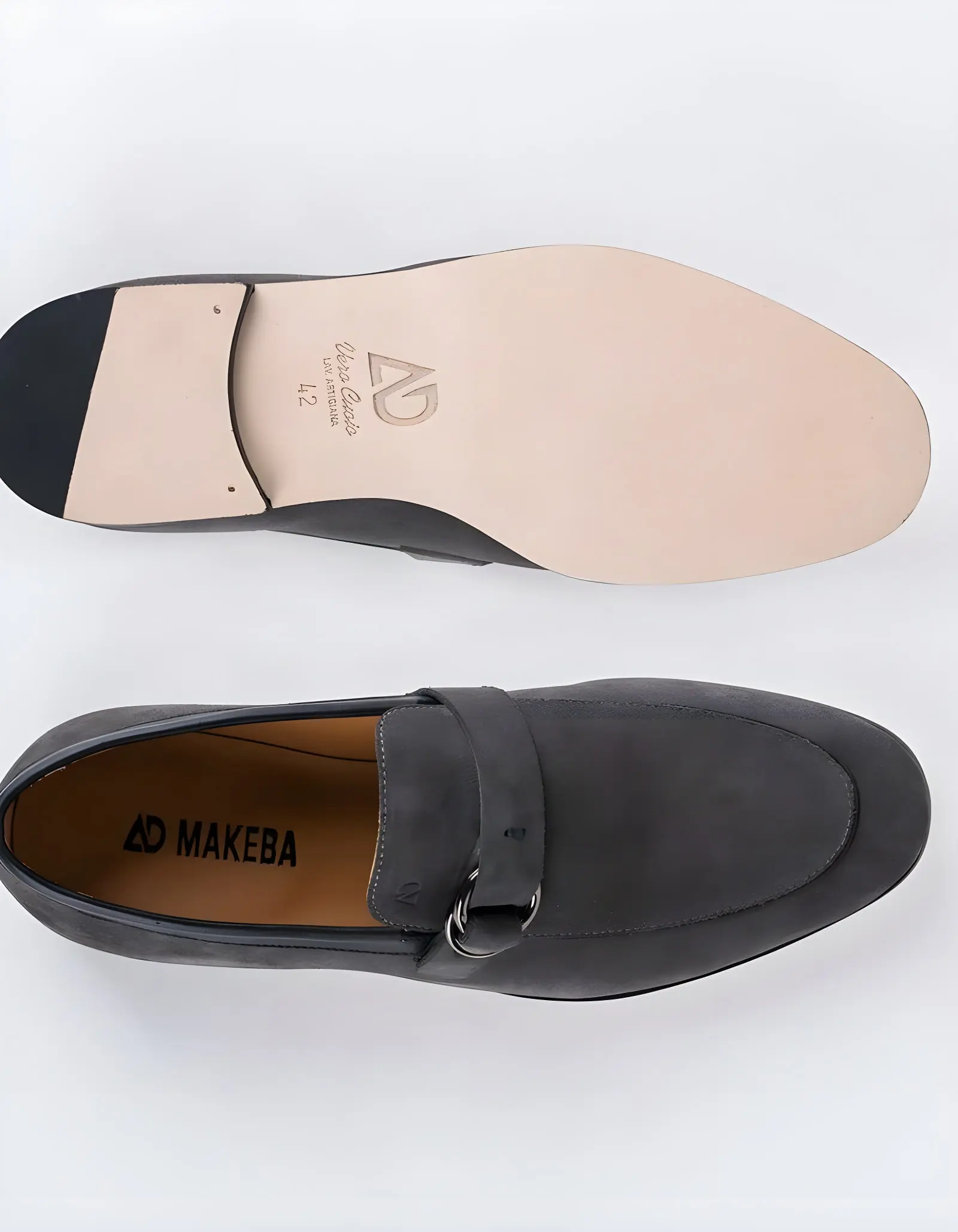 Chaussures en cuir Santino – GC09 Gris