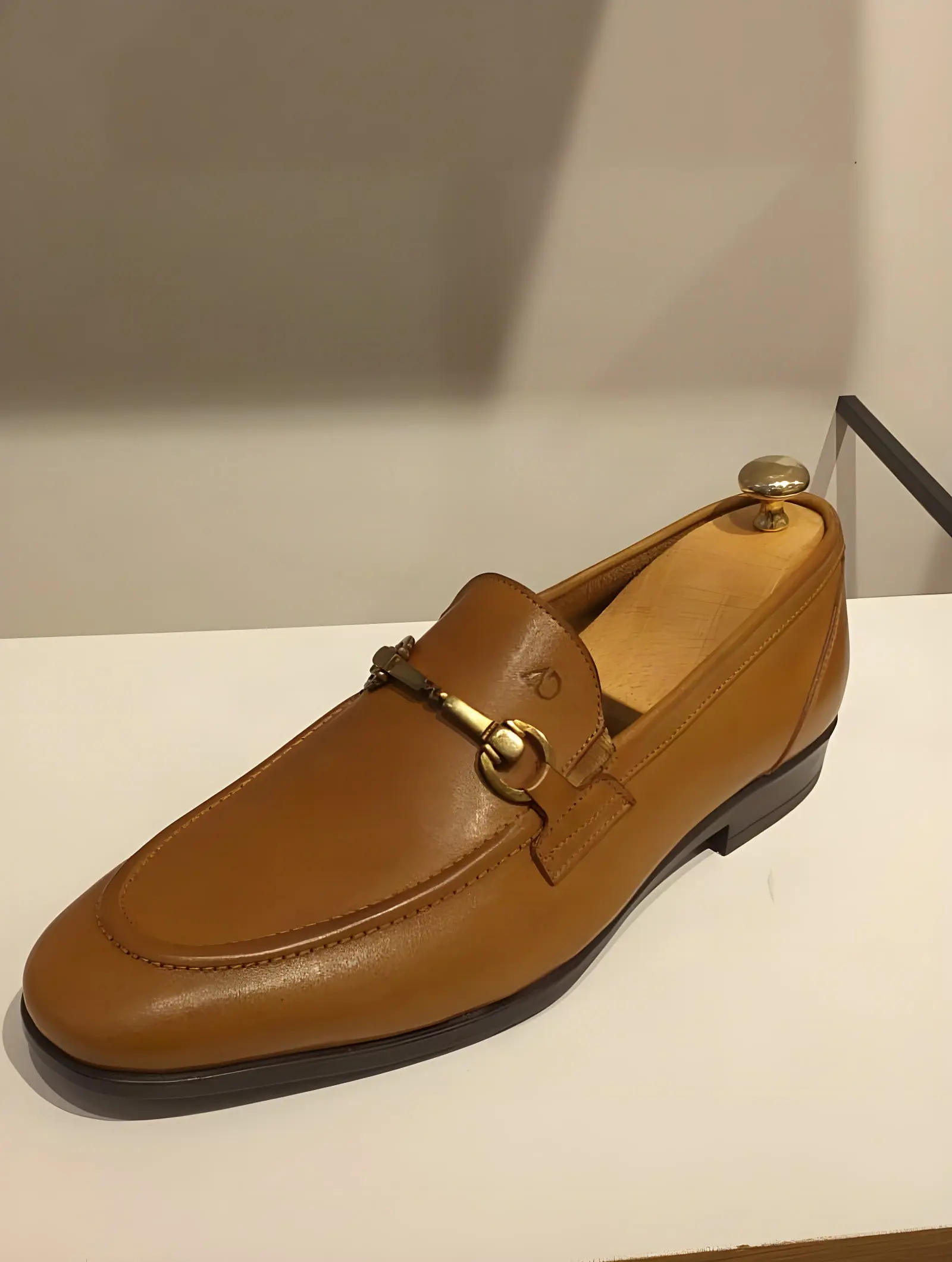 Chaussures homme en cuir – 8723 CAMEL