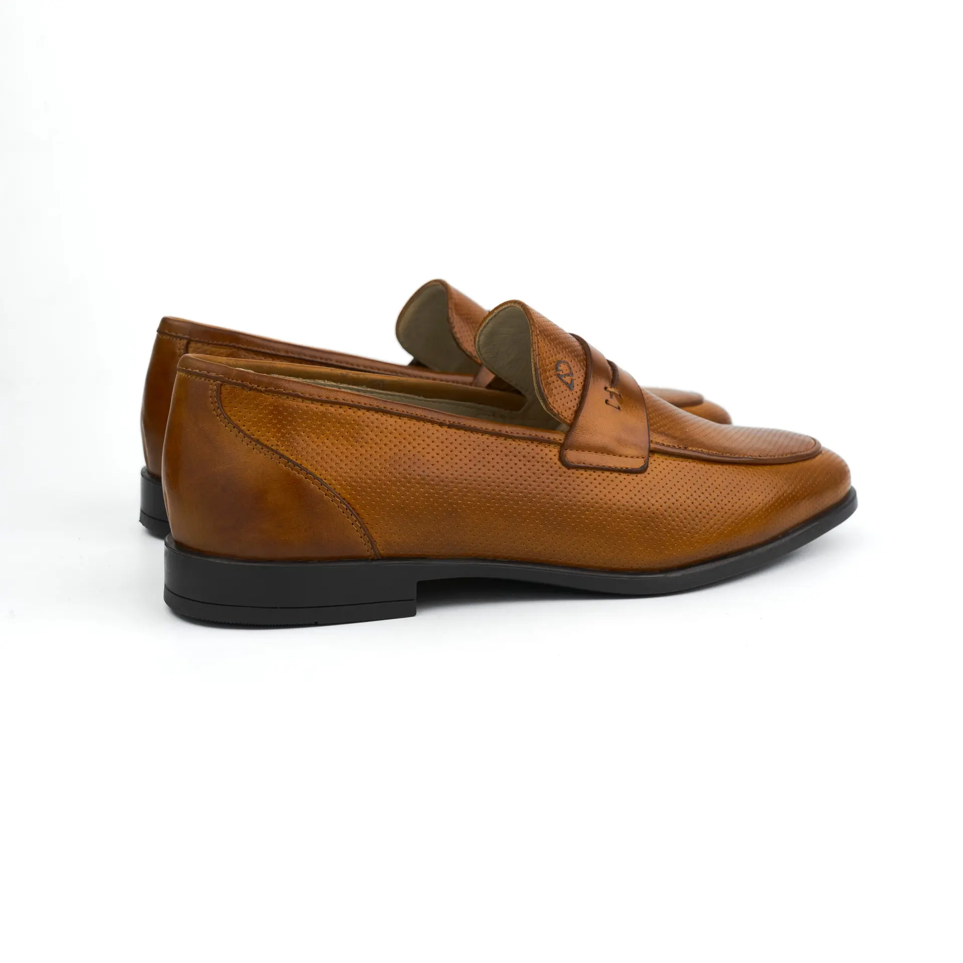 Chaussures homme en cuir – 8740 CAMEL