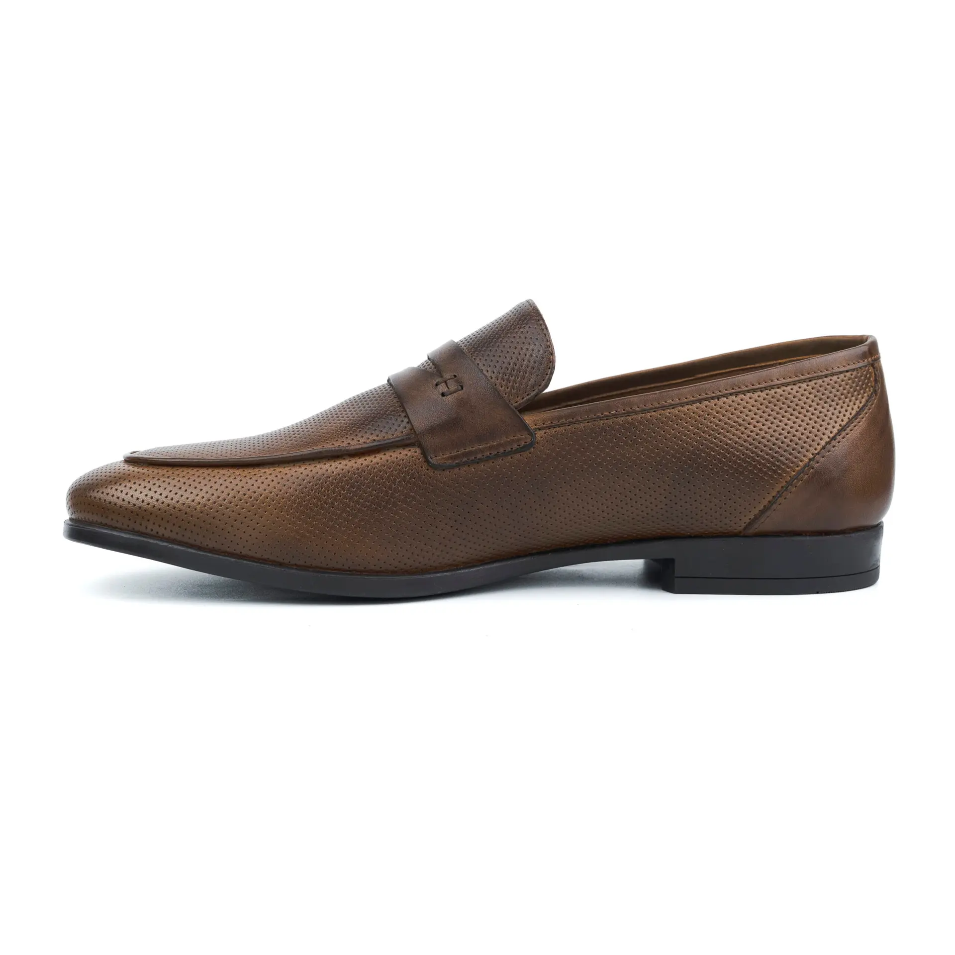 Chaussures homme en cuir – 8740 MARRON234