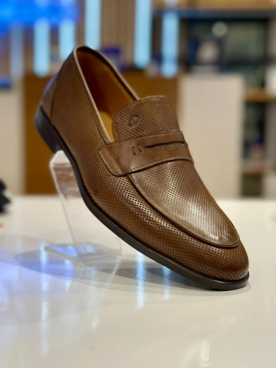 Chaussures homme en cuir – 8740 MARRON234