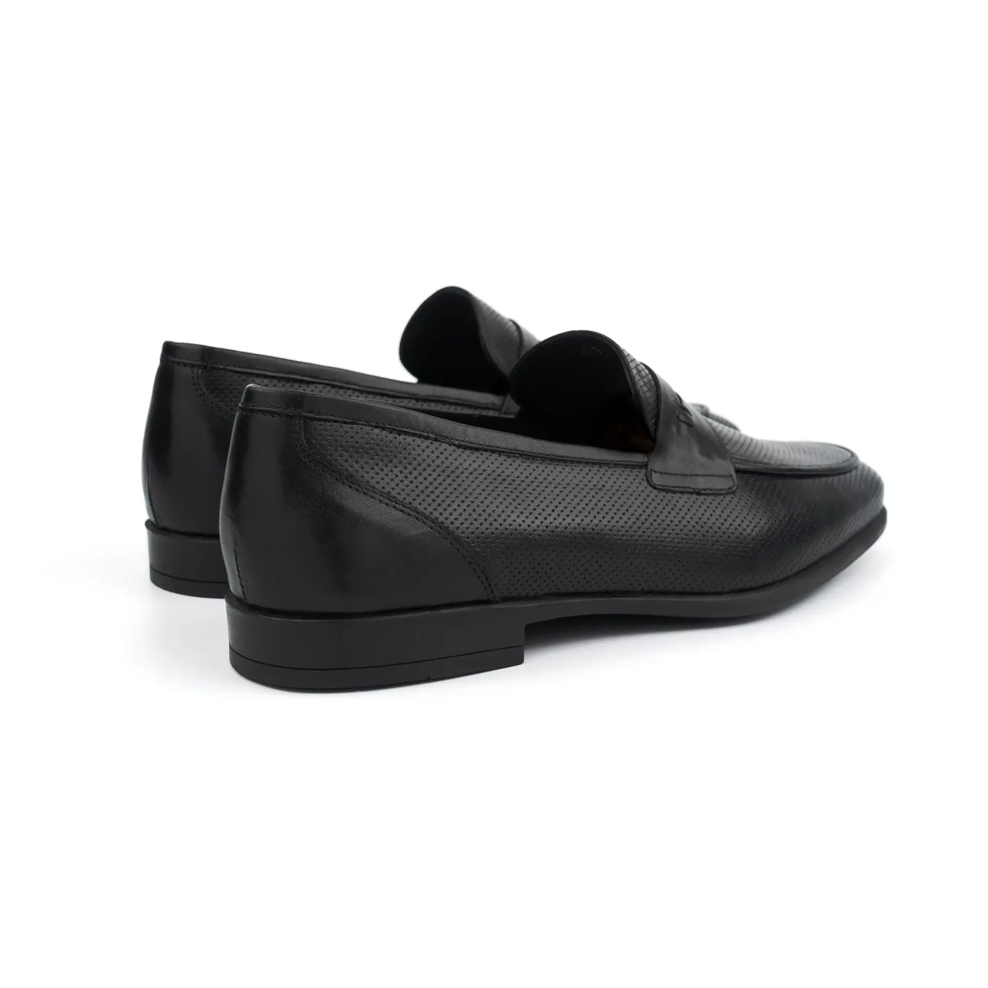 Chaussures homme en cuir – 8740 NOIR