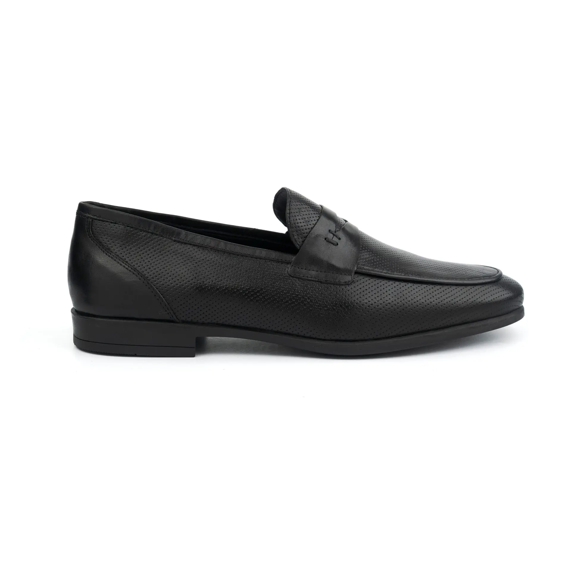 Chaussures homme en cuir – 8740 NOIR