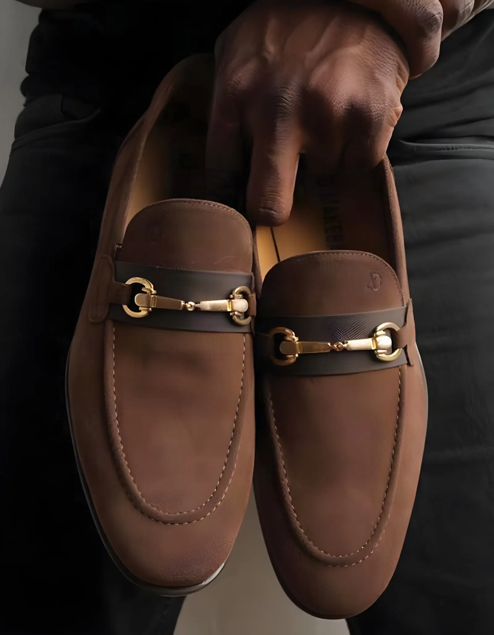 Luca Shoes – CLA7 – Brown Suede