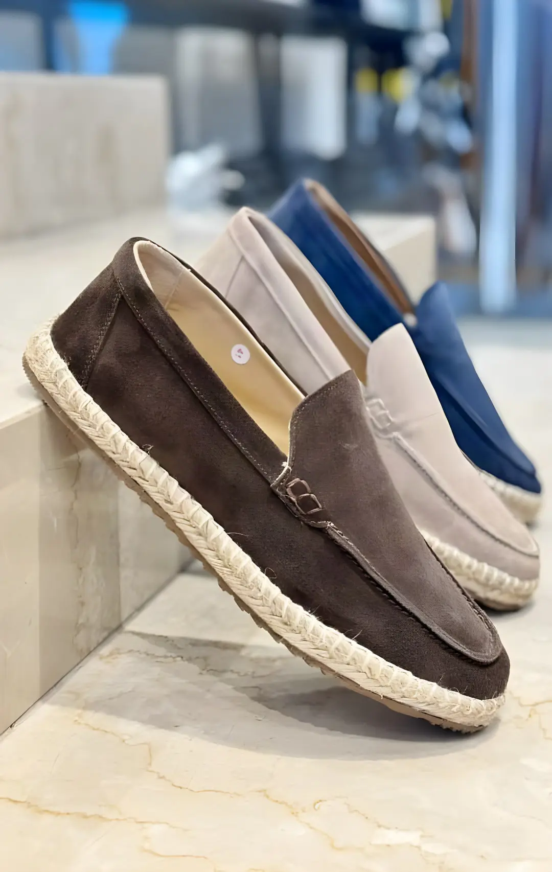 MOCASSIN HOMME HALFA -HLH DAIM MARRON