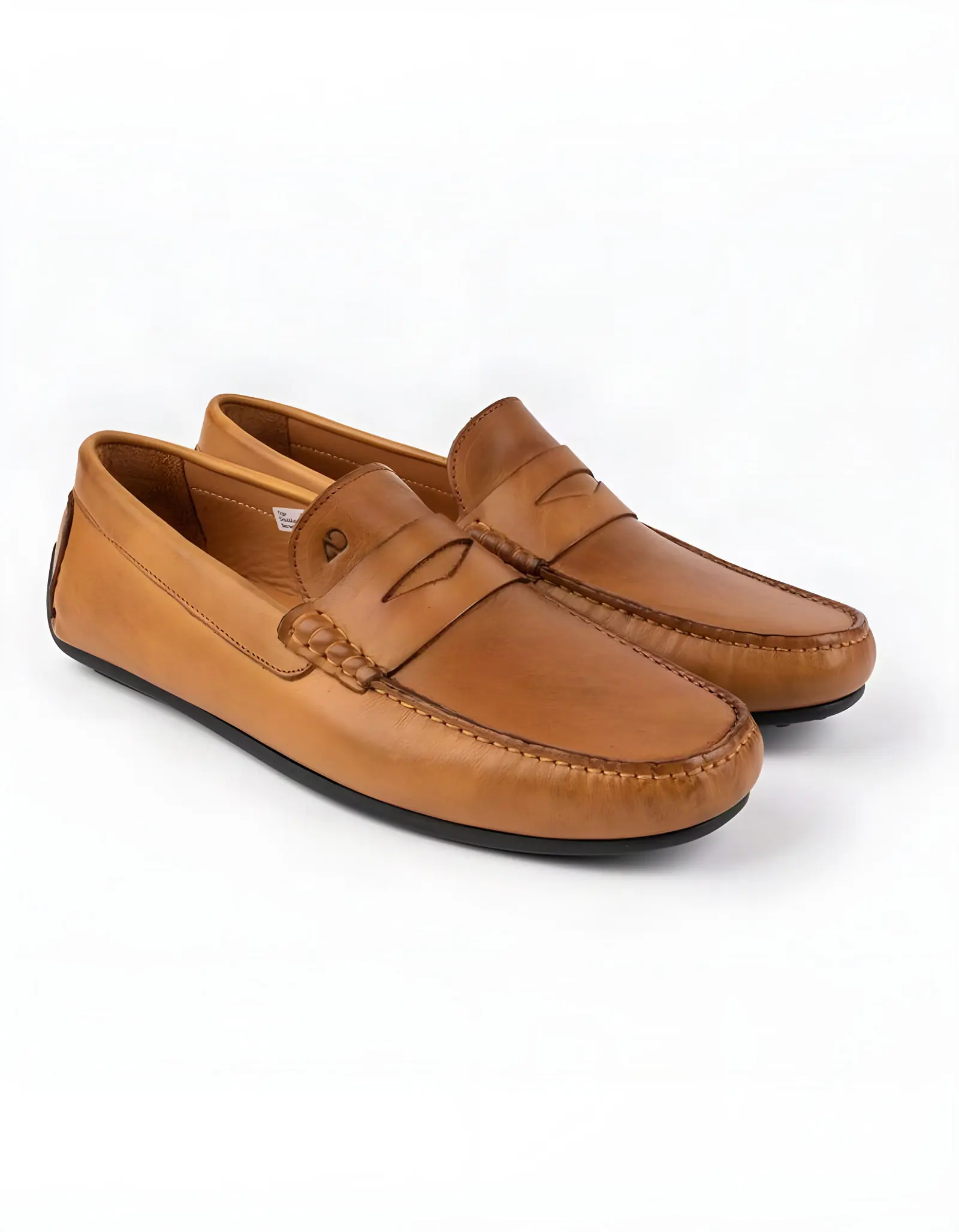 Mocassins en cuir Tino – TD100 Camel