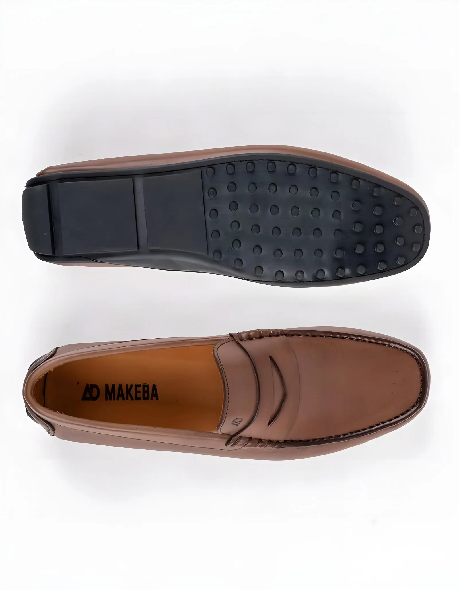 Mocassins en cuir Tino – TD100 Marron 290