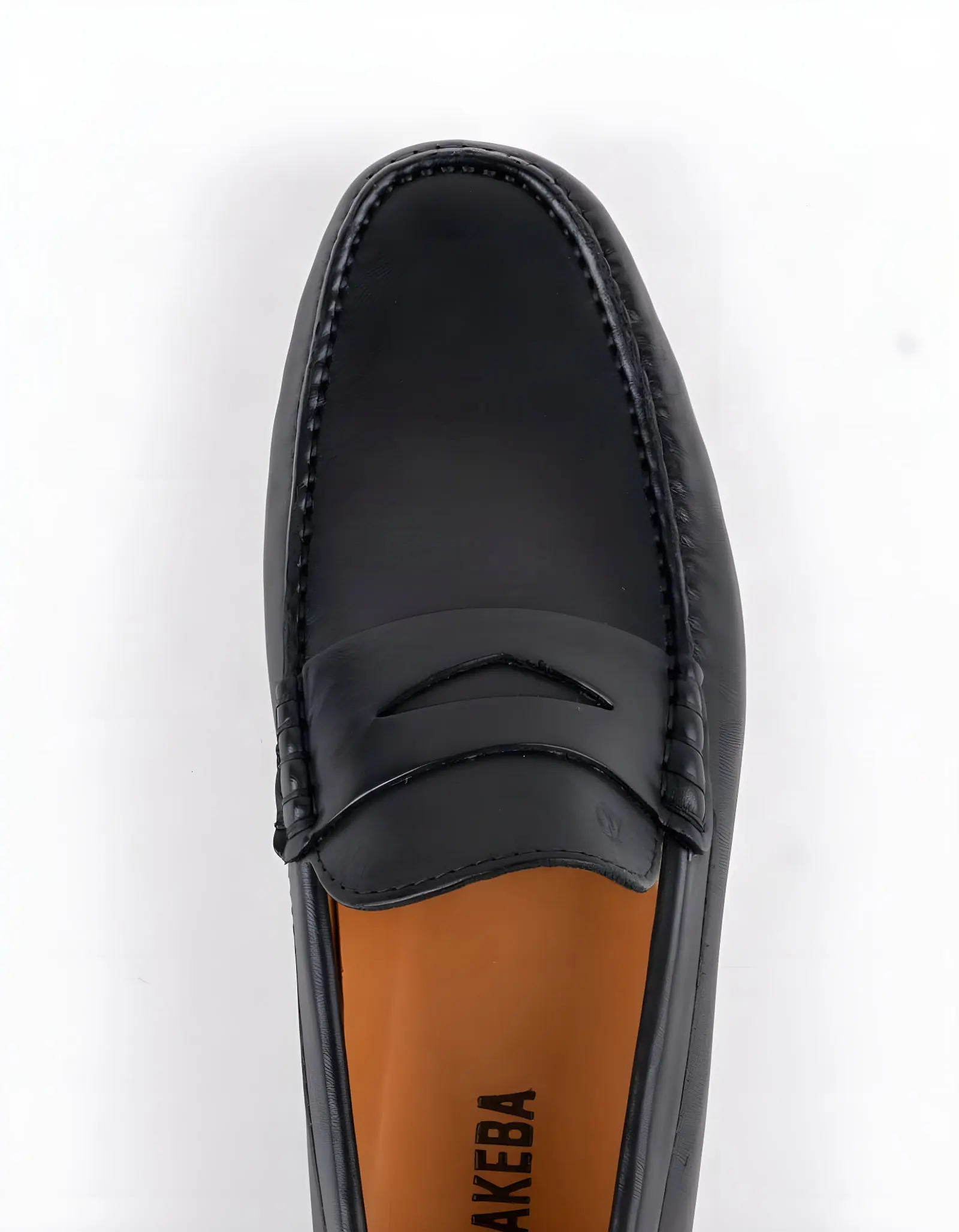 Mocassins en cuir Tino – TD100 Noir