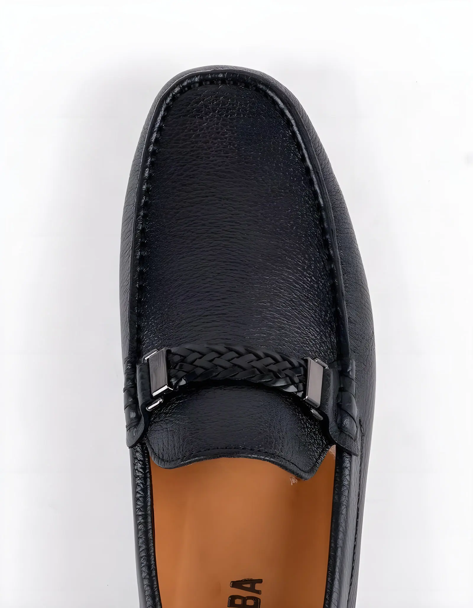 Mocassins en cuir Tino – TD101 Noir