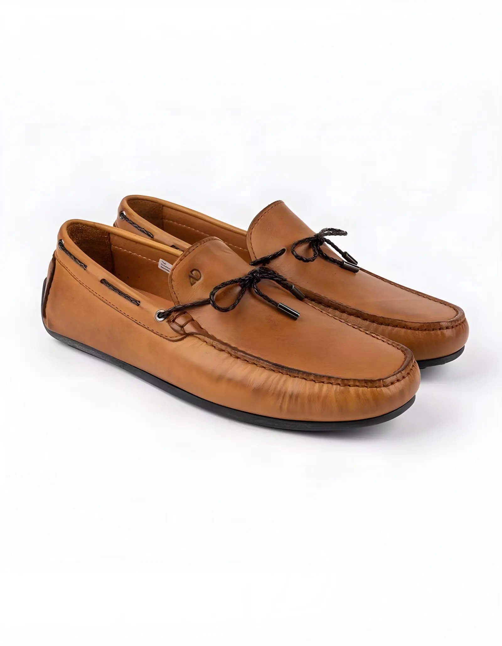 Mocassins en cuir Tino – TD103 Camel