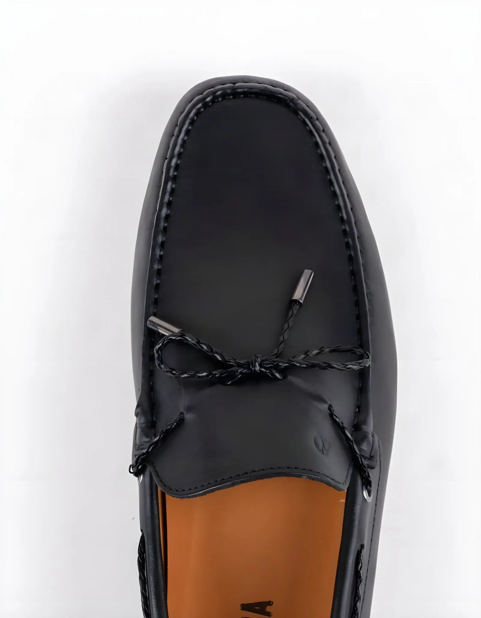 Mocassins en cuir Tino – TD103 Noir