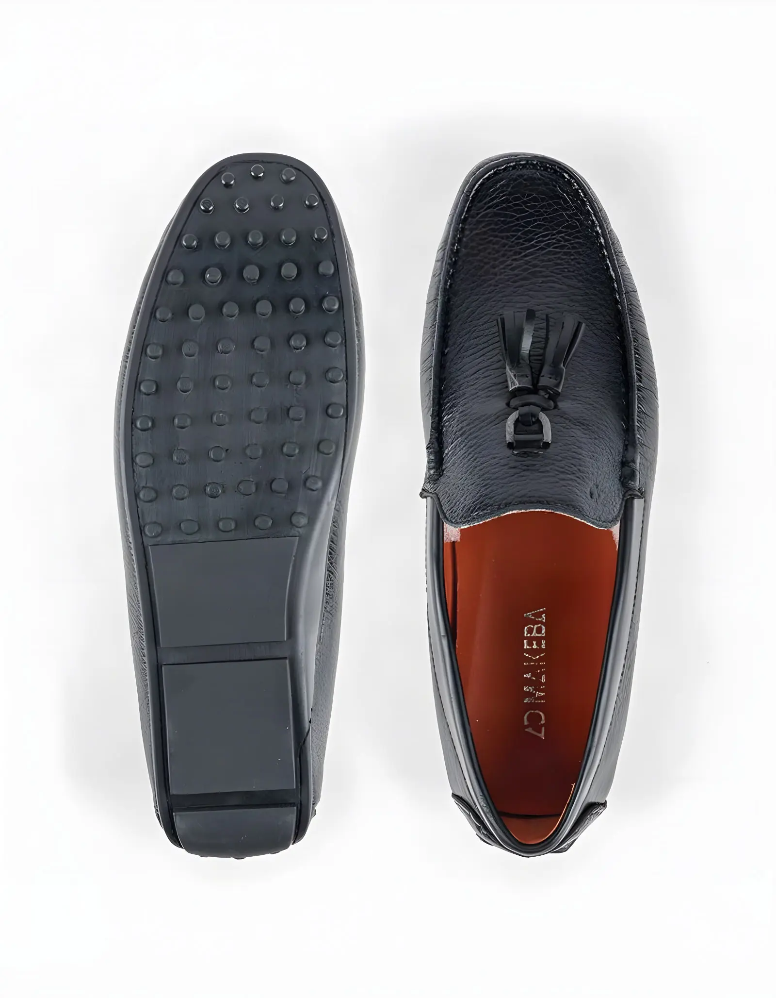 Mocassins en cuir Tino – TD104 Noir