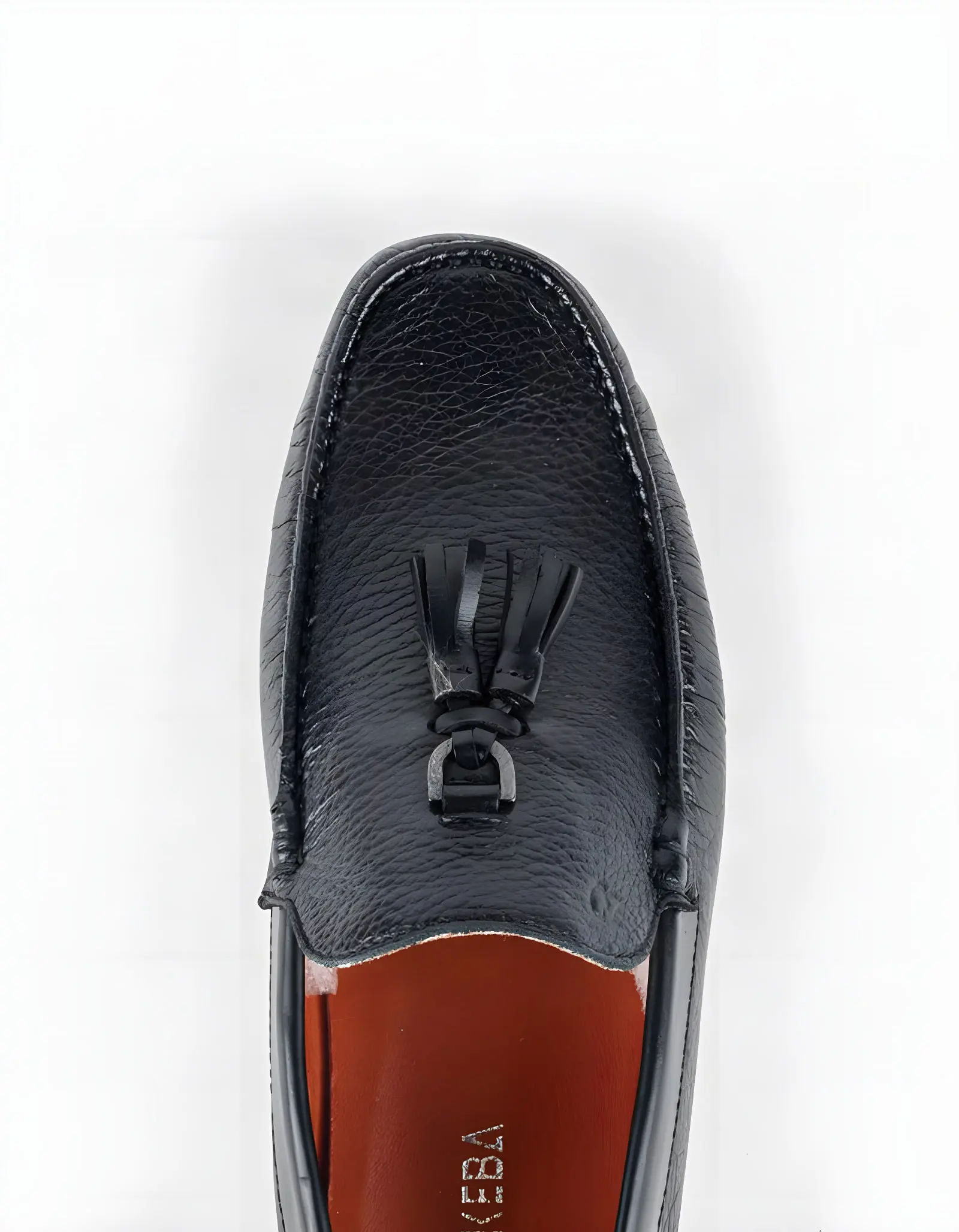Mocassins en cuir Tino – TD104 Noir
