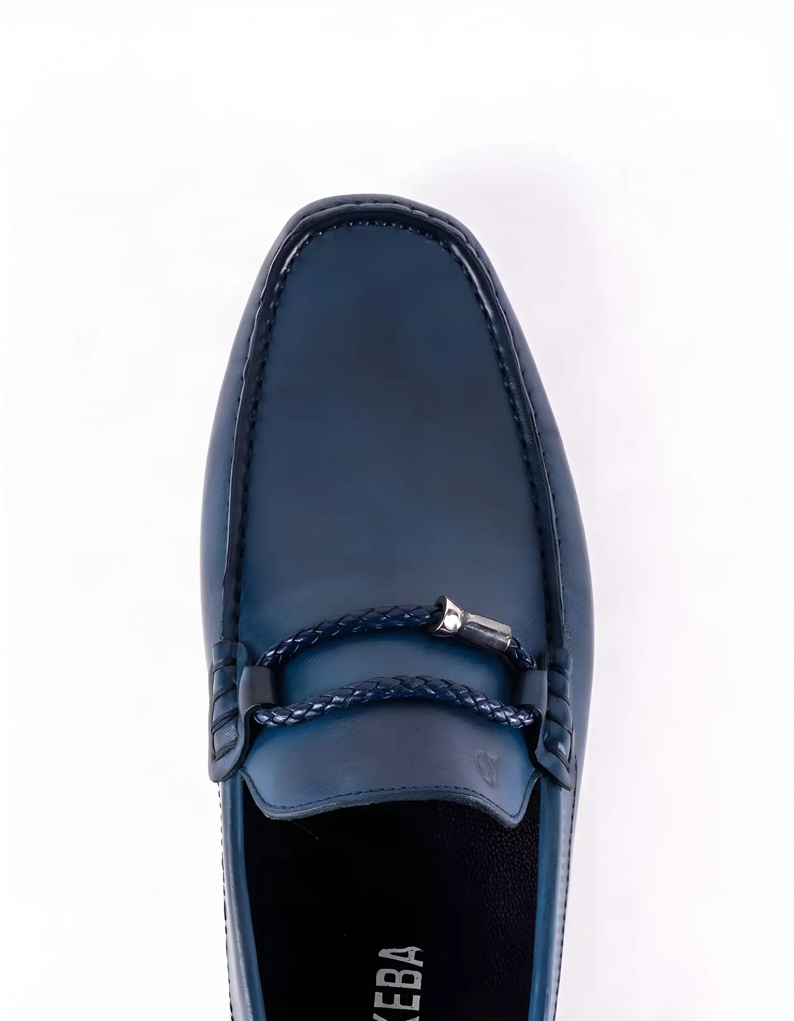 Mocassins en cuir Tino – TD105 Bleu