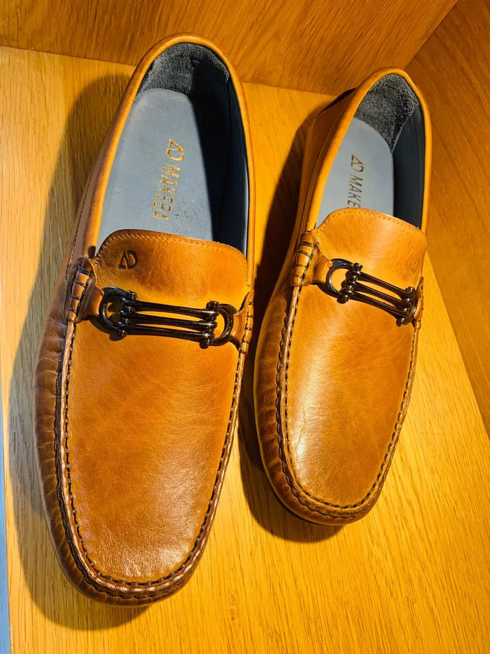 Mocassins en cuir Tino – TD111 CAMEL