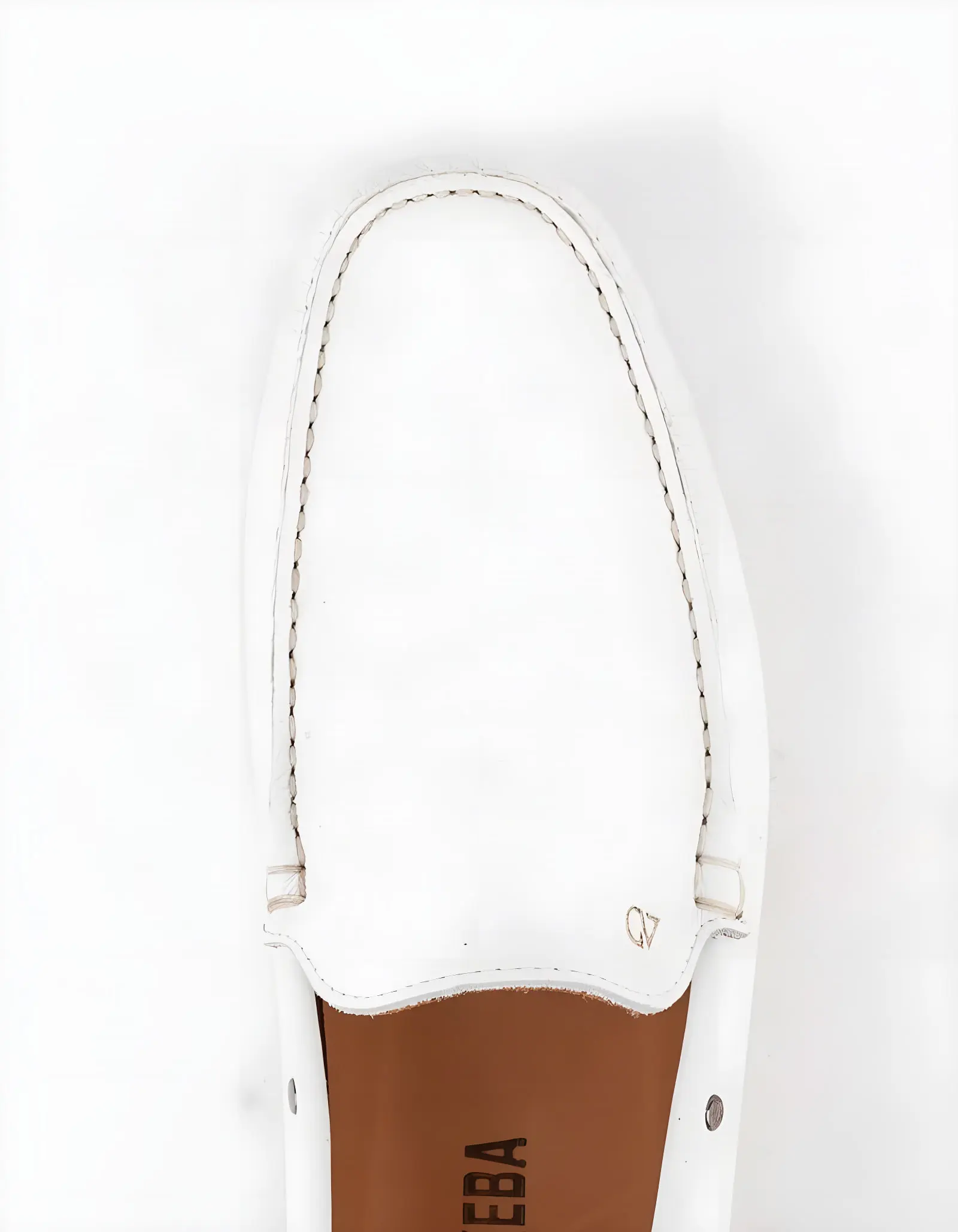 Mocassins en cuir Tito – PP01 Cuir Blanc