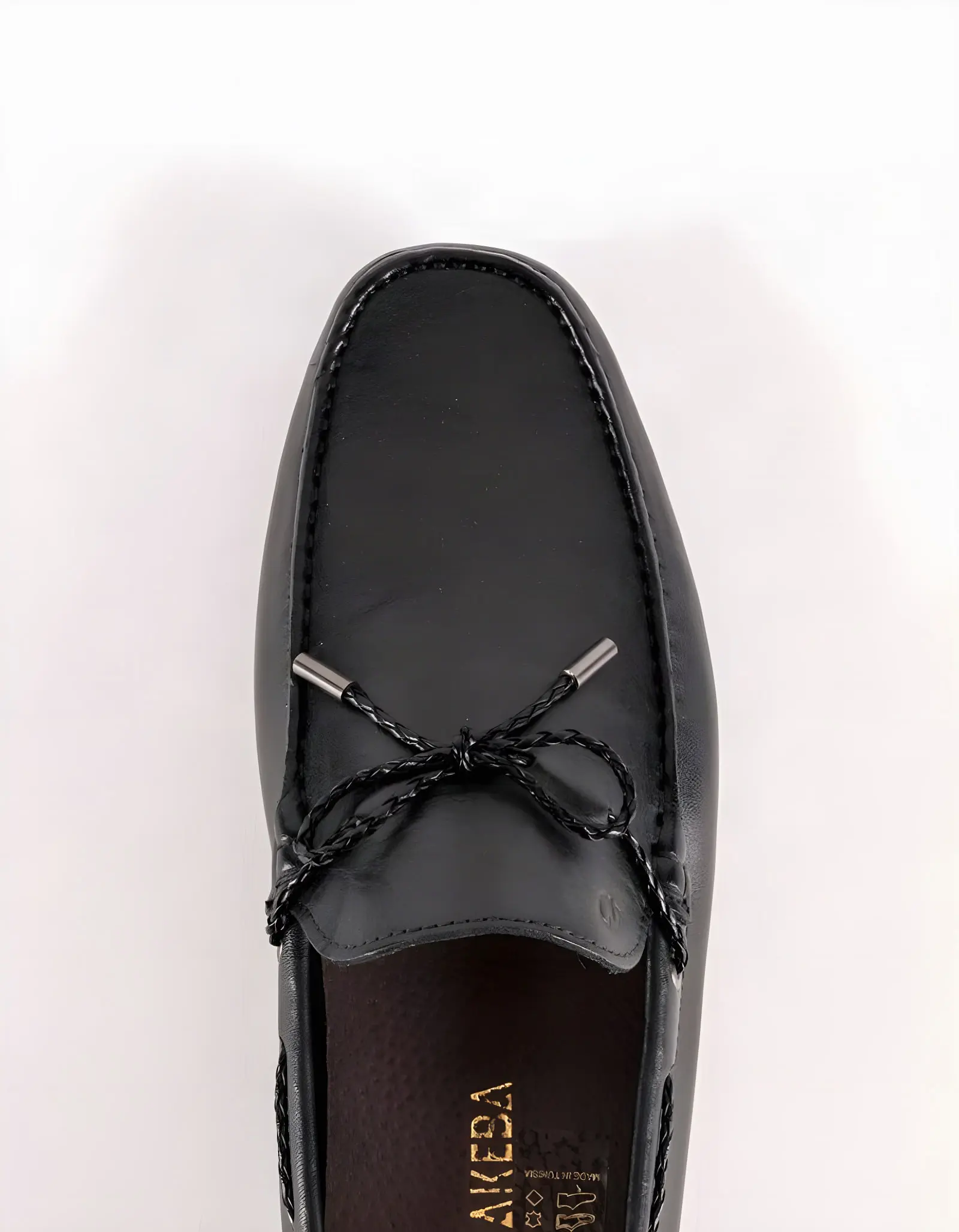Mocassins en cuir Tito – PP02 Noir
