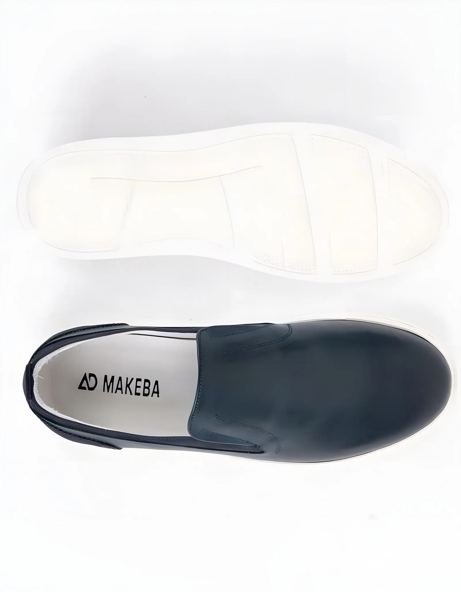 Slip-on en cuir Leo – CU10 Bleu