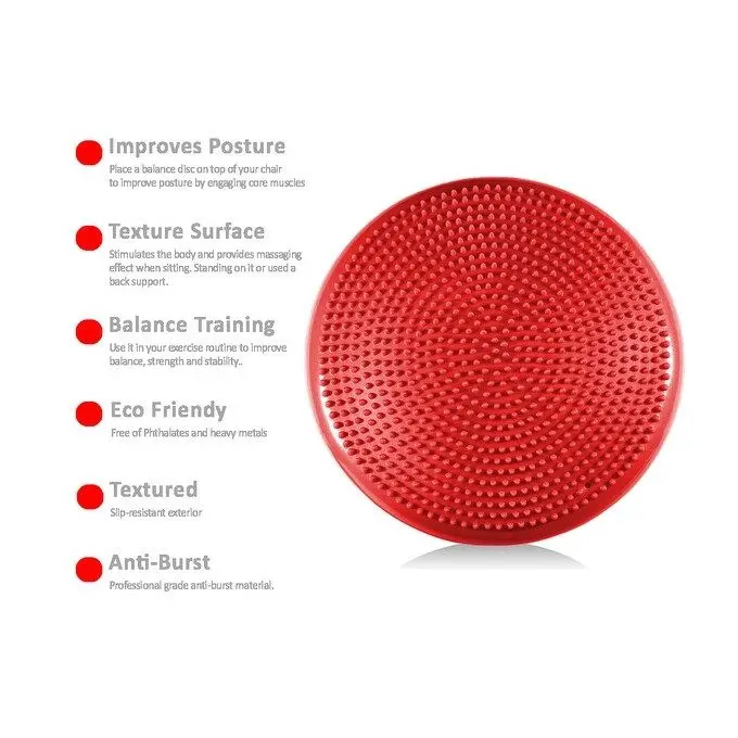 Coussin d équilibre Rouge 3