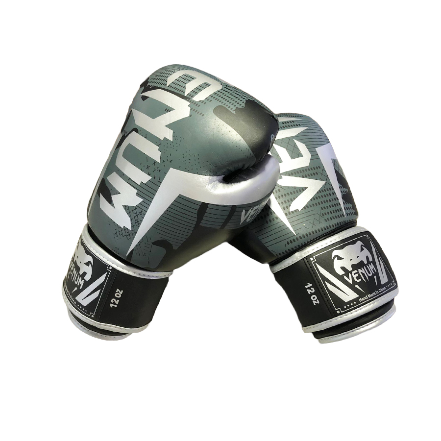 Gant De Boxe Venum Compact – Gris Argent